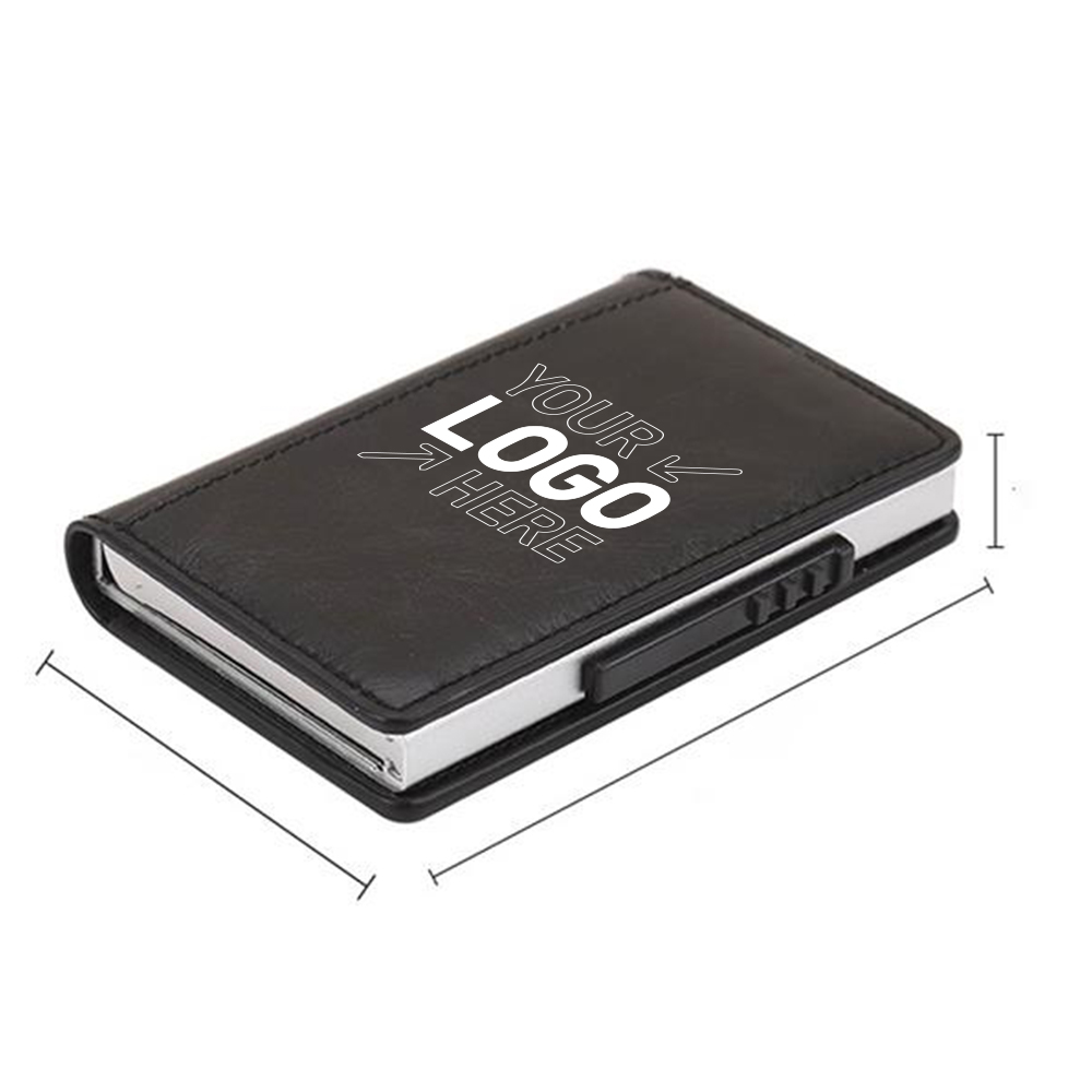 Skinny Minimal Thin Front Pocket RFID Wallet Card Holder 3