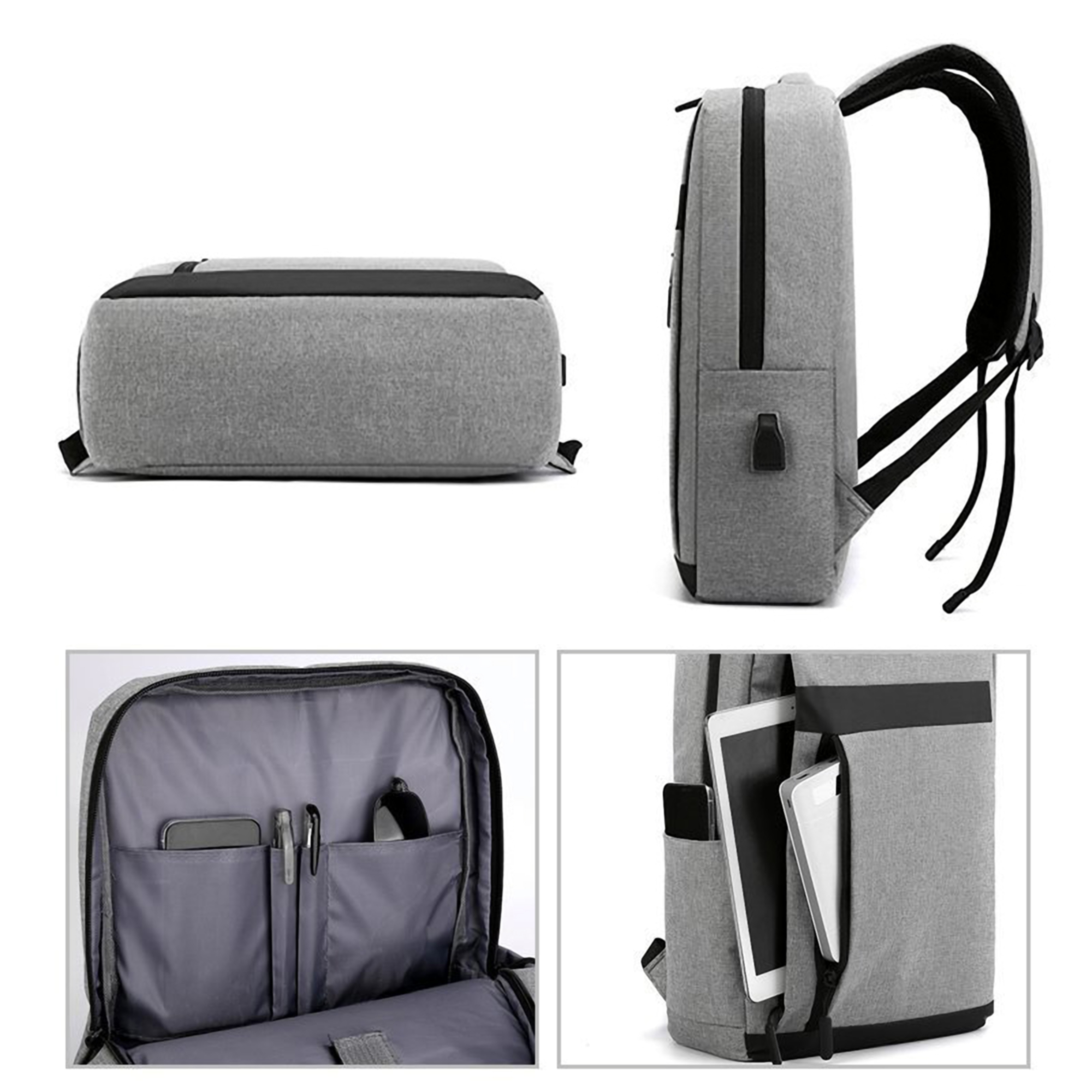 USB Charging Laptop Backpack 4