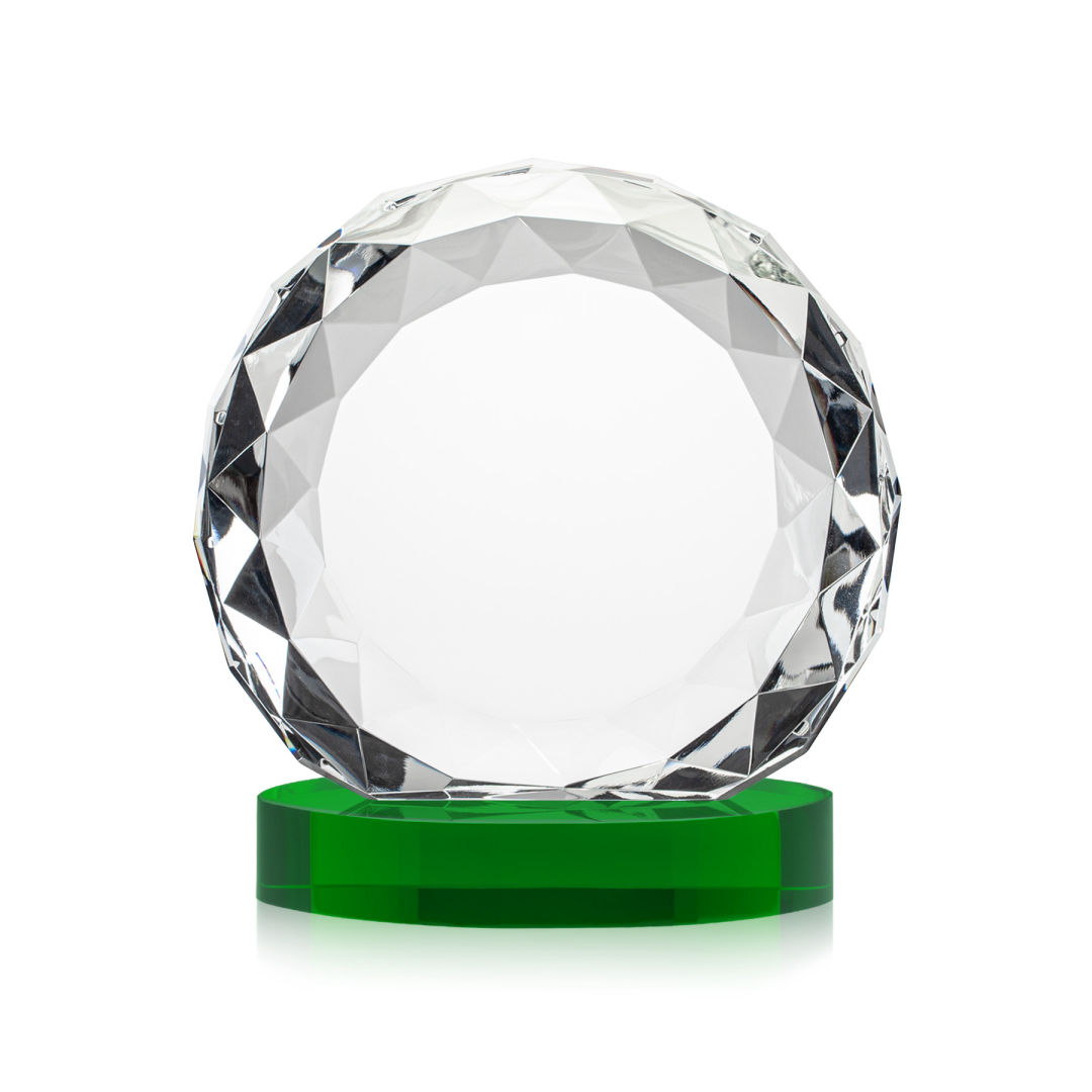 Seville VividPrint™ Award on Alberton Base - Green 5