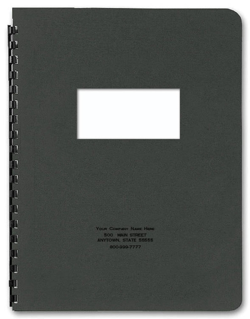 Cover - Report, Punch & Bind With Window 15