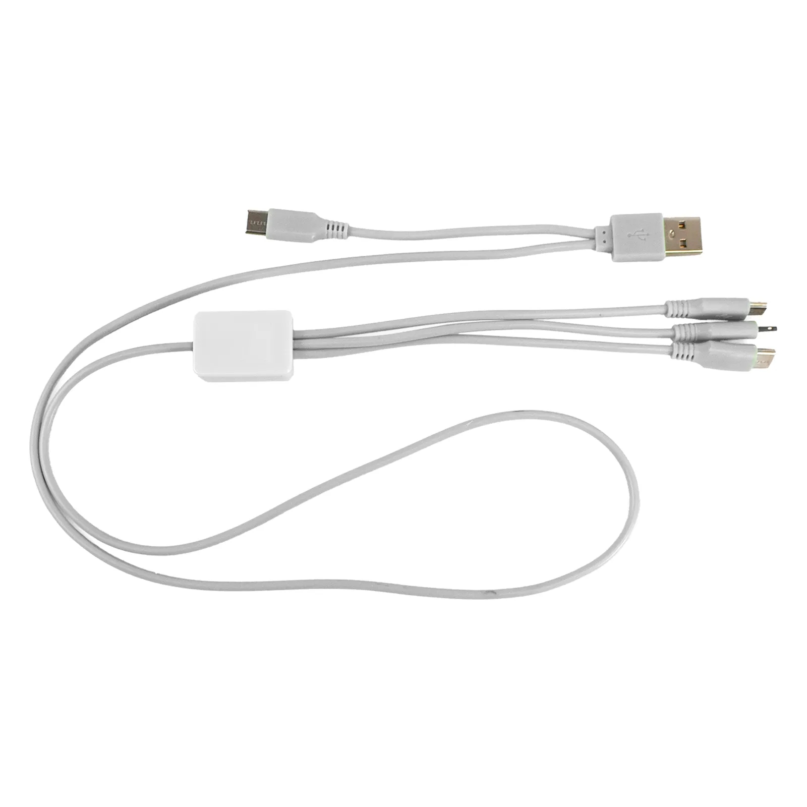 Dual Input 3' Snap Colorful Cable 12