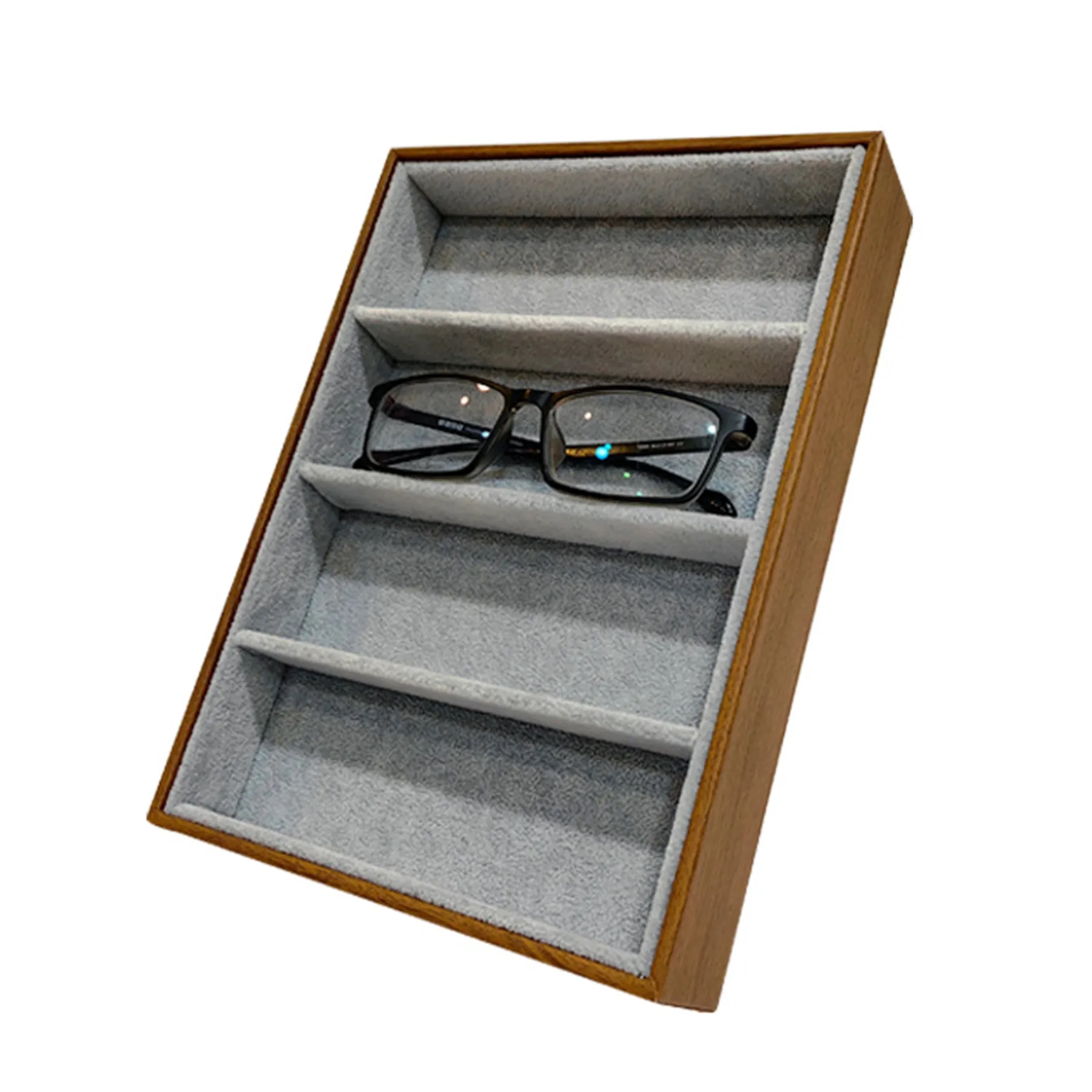 Fleece Glasses Storage Display Box 6