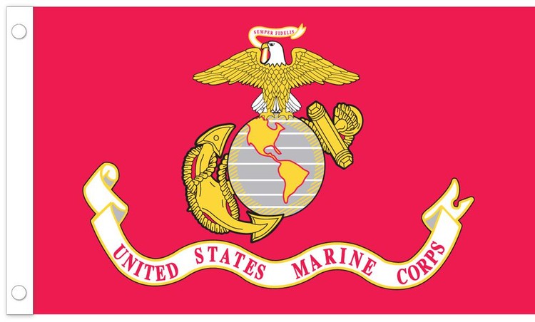 U.S. Marine Corps Flag - 2' x 3' - Nylon 1