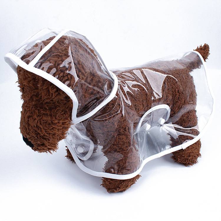 Transparent Pet Raincoat For Dog 4