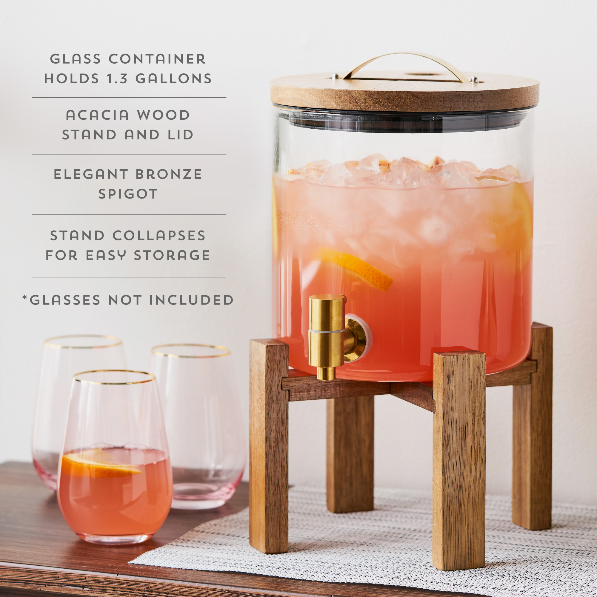 Twine Living® Modern Manor Drink Dispenser 3