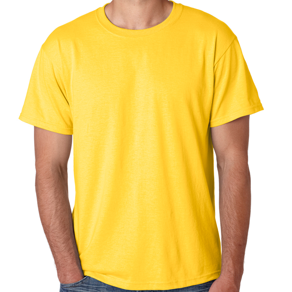 5.6oz 50/50 Cotton / Polyester Preshrunk 34