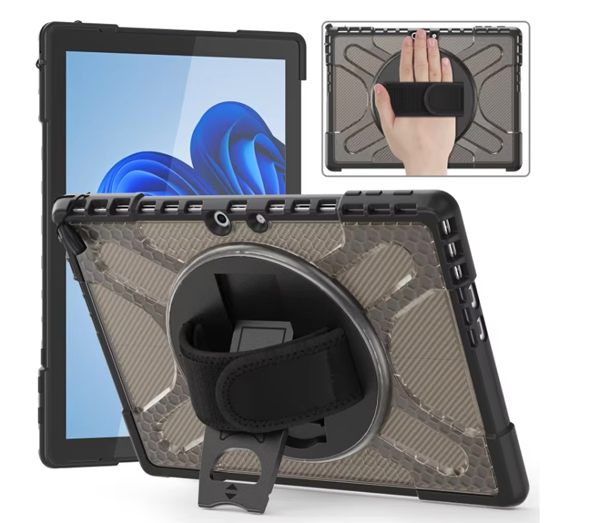 iBank ® Shockproof Case compatible with Microsoft Surface Pro 11 / Pro 10 / Pro 9 1