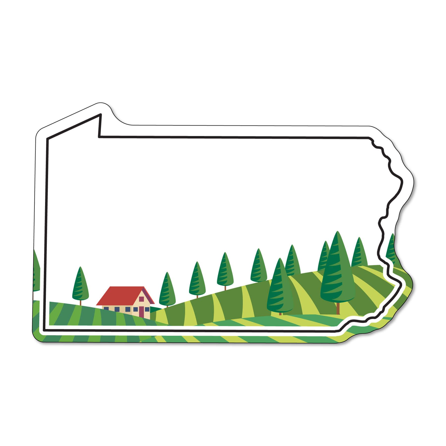 Pennsylvania NoteKeeper™ Magnet 20 Mil 10