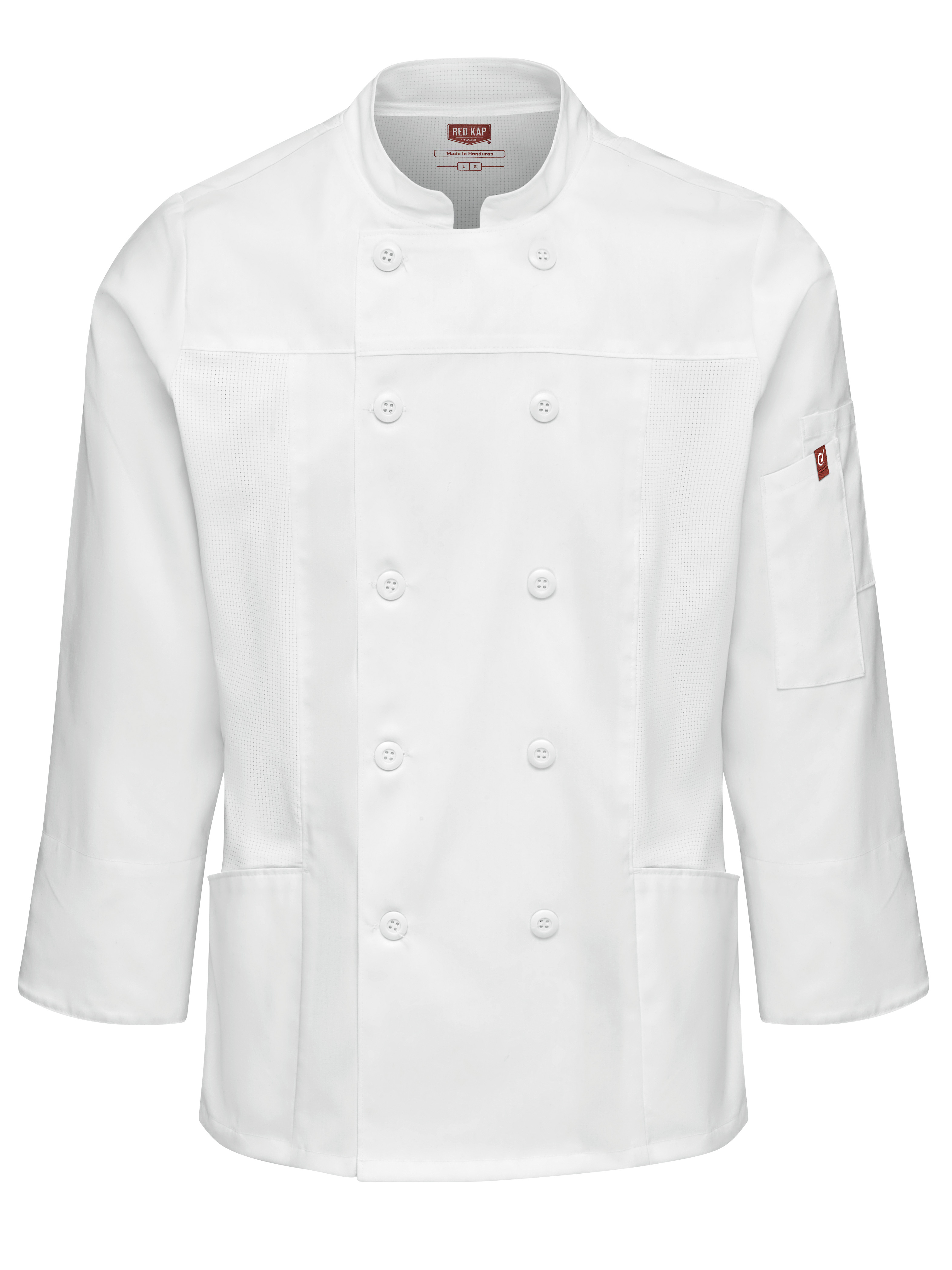 Red Kap® Women's Deluxe Airflow Chef Coat 2