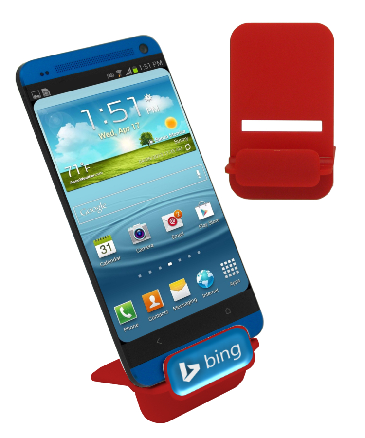 Folding Cell Phone Stand - Full Color Print 2