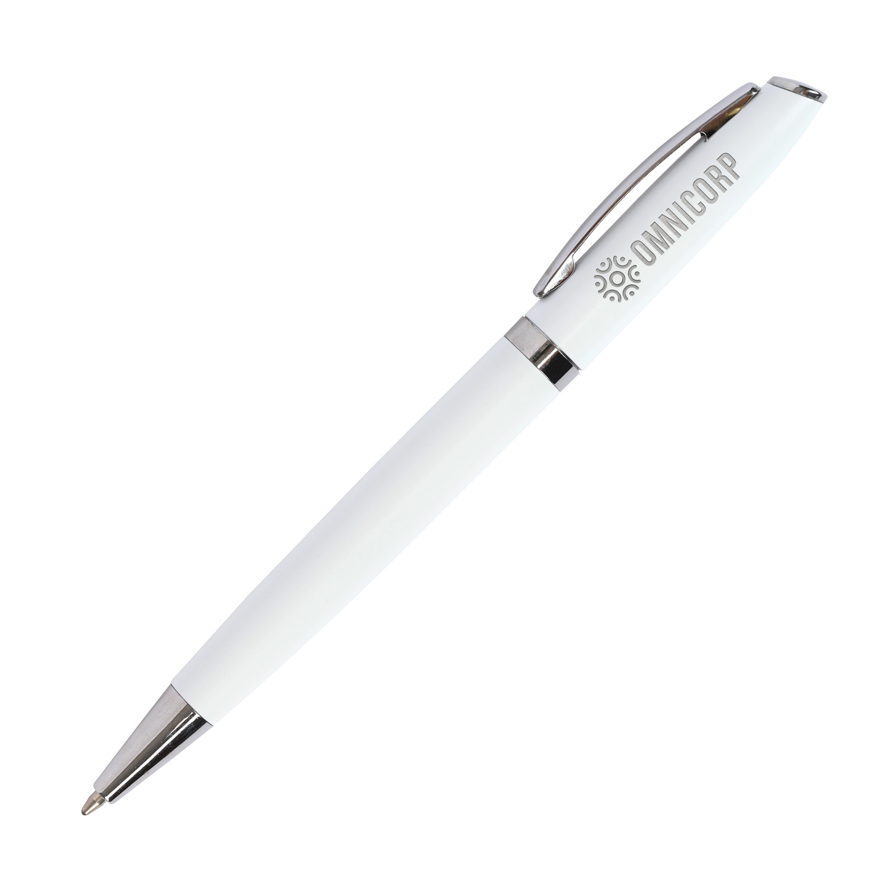 Dawson Recycled Aluminum Twist Action Ballpoint Pen 27