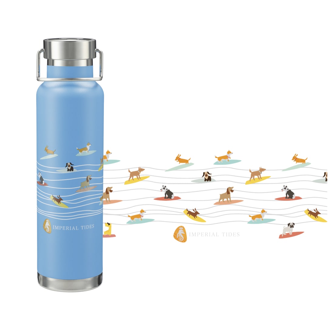 Thor Copper Vacuum Insulated Bottle 22oz 141