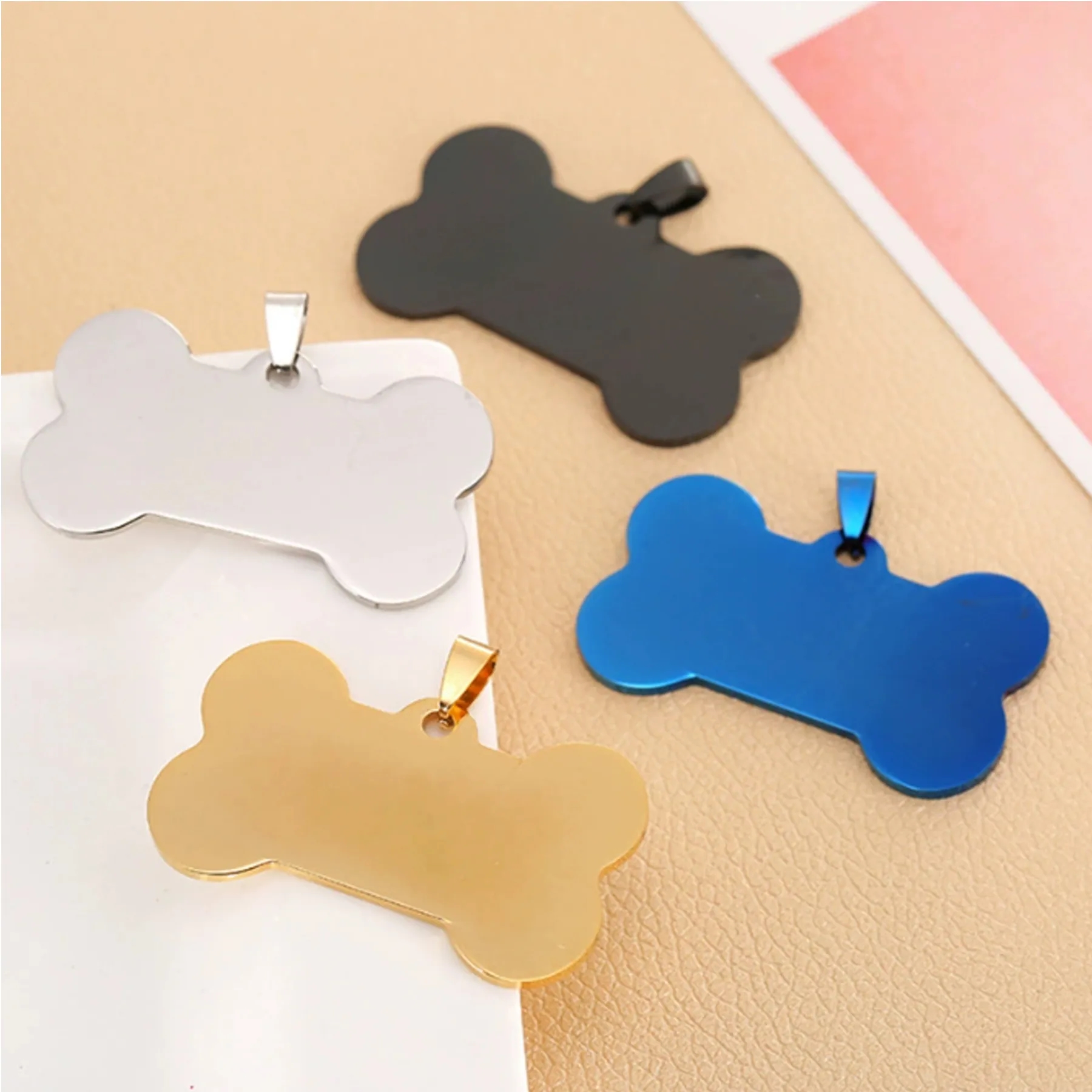 Stainless Steel Dog Tag with Chain 6
