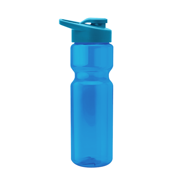 Blazer 28oz Transparent Bike Bottle w/Drink-thru Lid 990