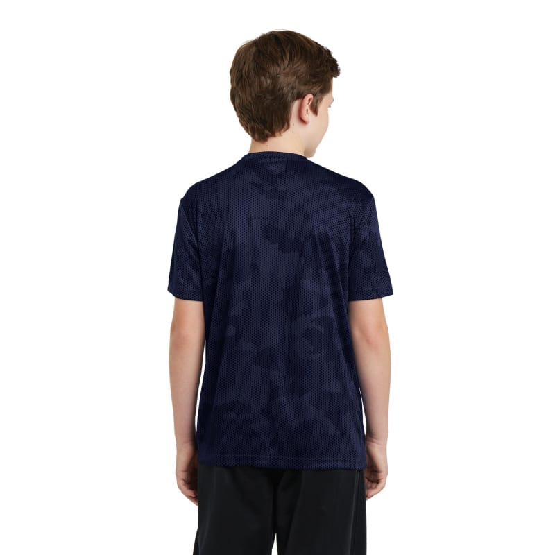 Sport-Tek Youth CamoHex Tee. 10