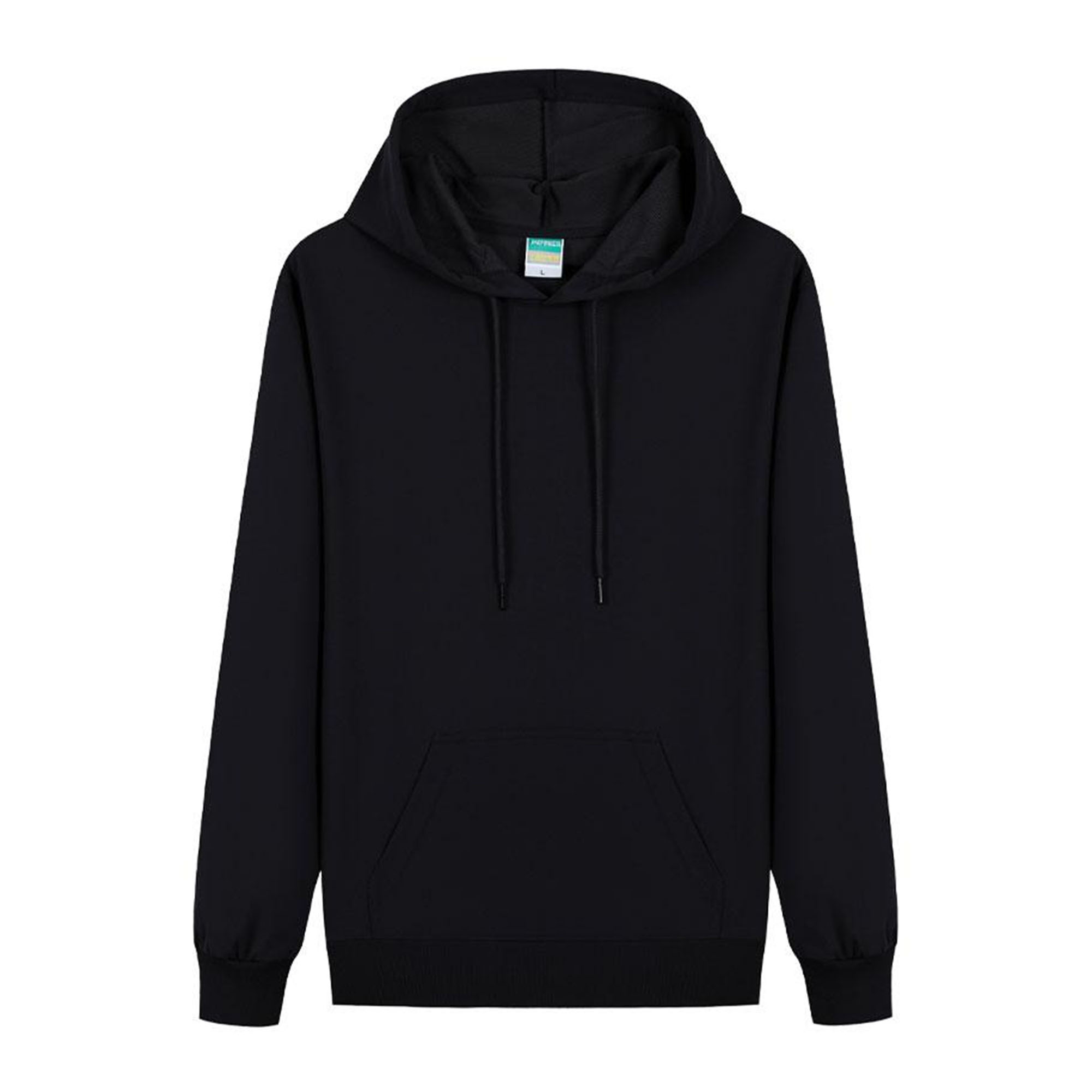Solid Fleece Hooded Sweatshirt, custom hoodie or sweatshirt with logo imprint 3