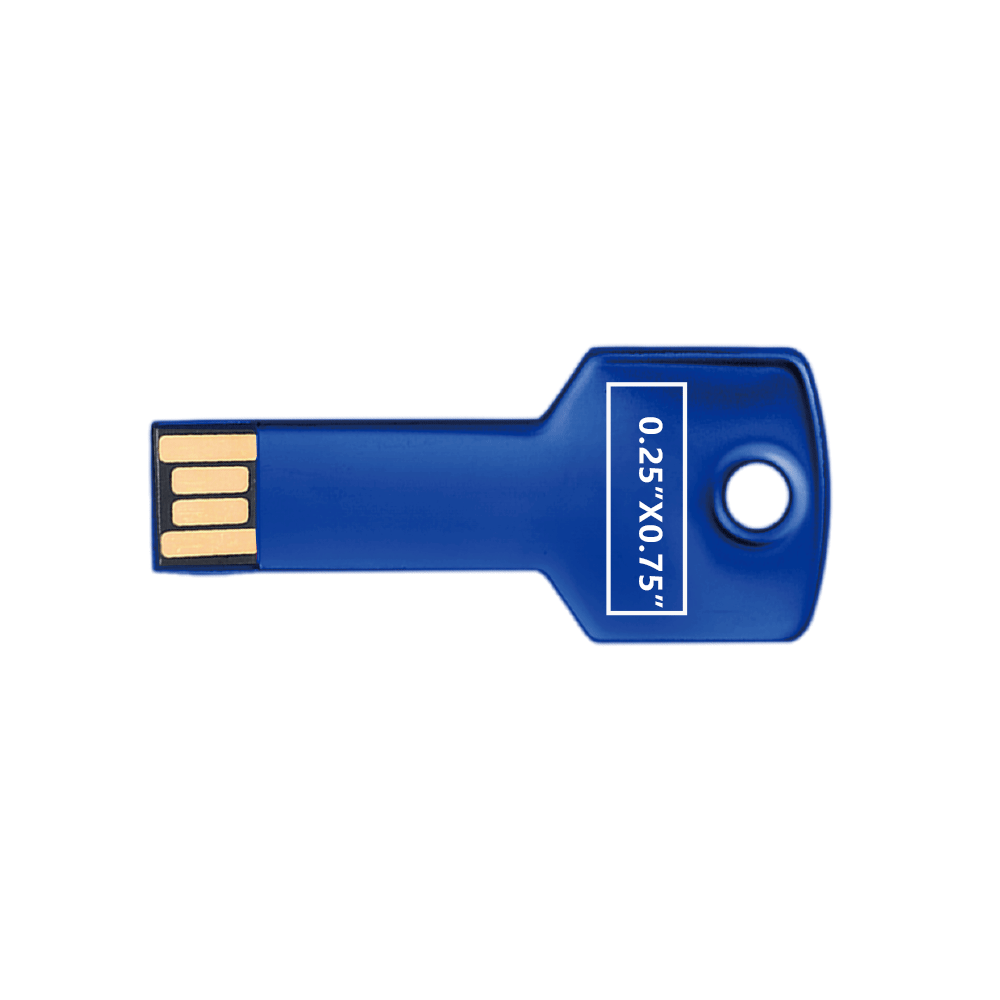 Berwyn Key Shape USB Flash Drive Simports