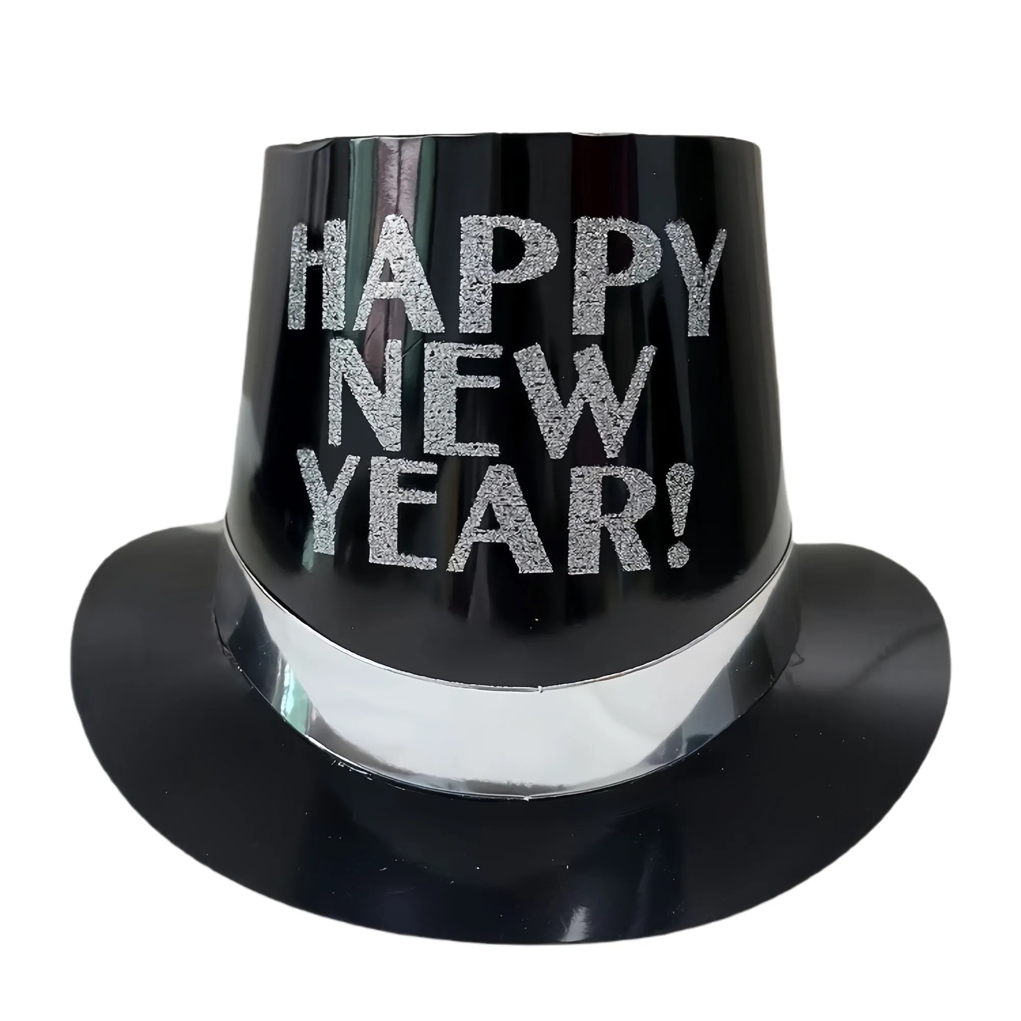 Popular Glittery New Year Birthday Paper Top Hat 1