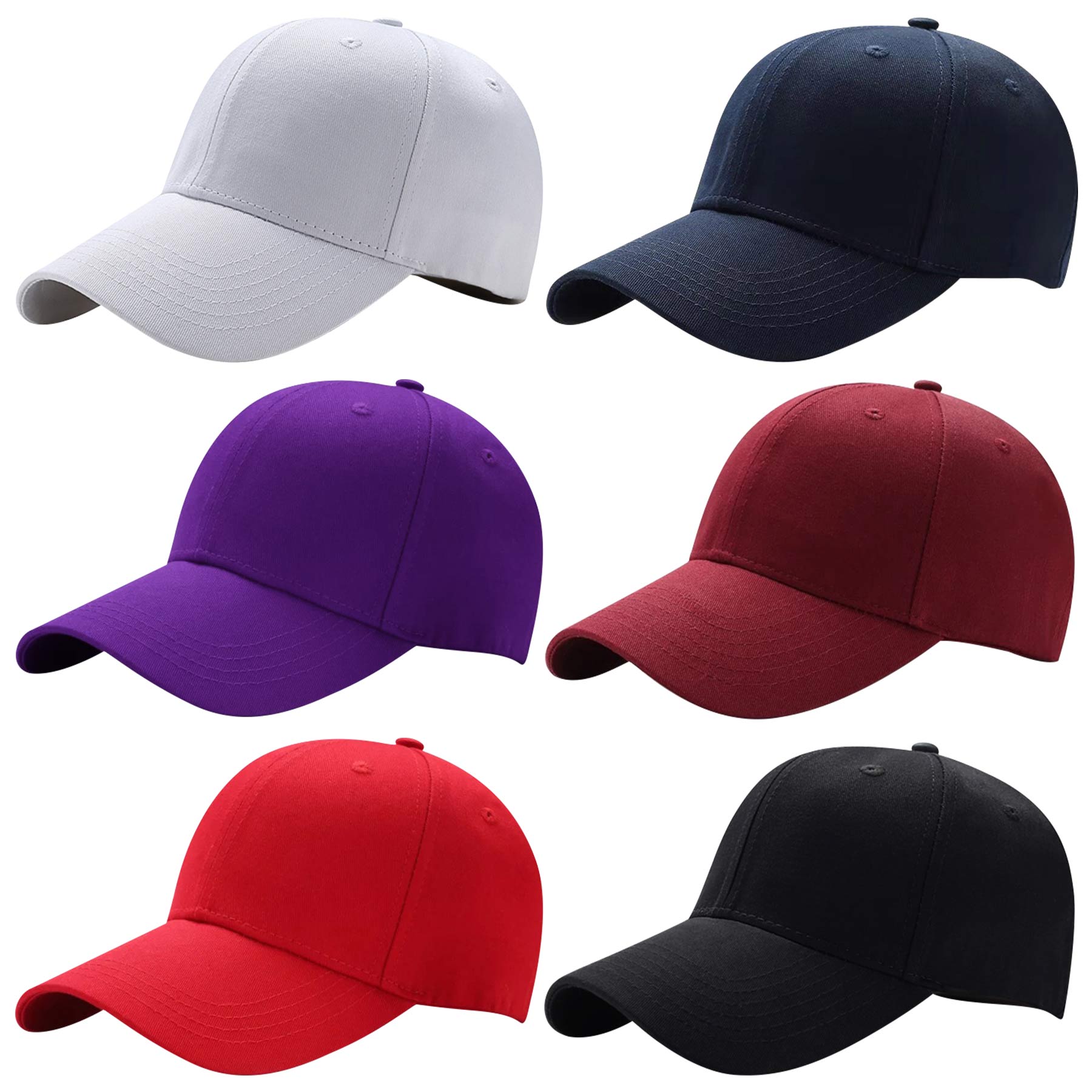 Pure Cotton Baseball Cap 1