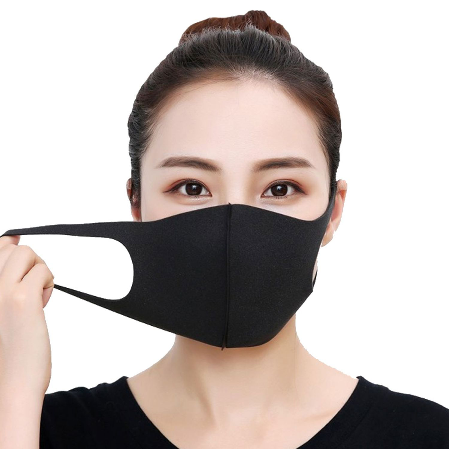Safety Face Mask w/ Full Color Imprint Elastic Masks 2