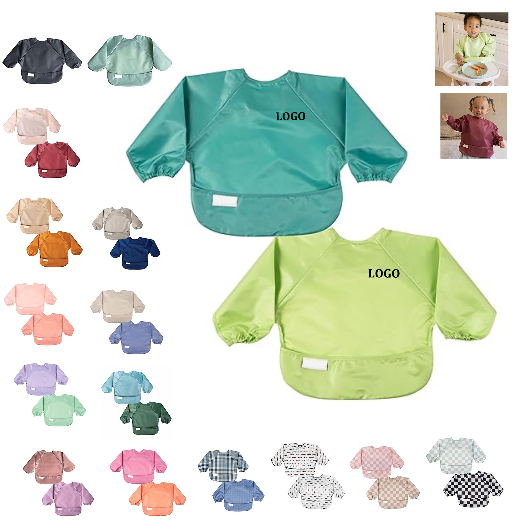 Mess Proof Baby Bib 15