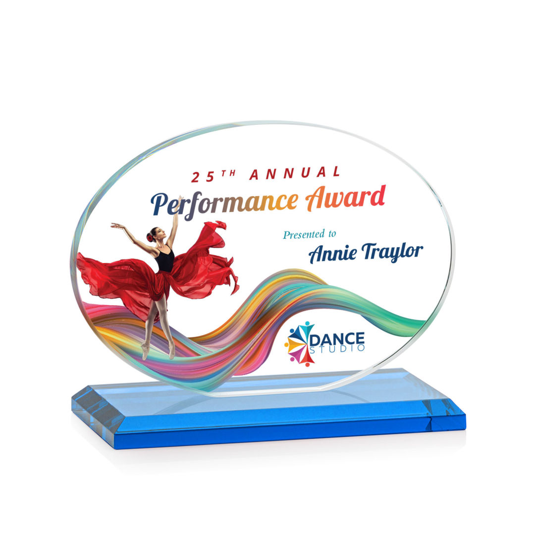 Austin (Horiz) VividPrint™ Award - Sky Blue 3