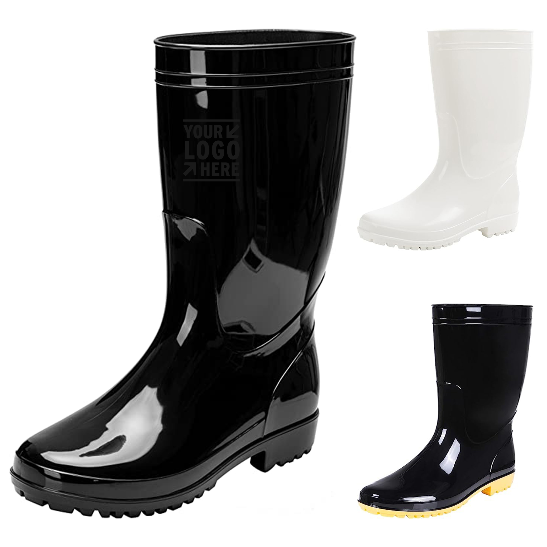 Men's Mid-calf Rain Boots 2