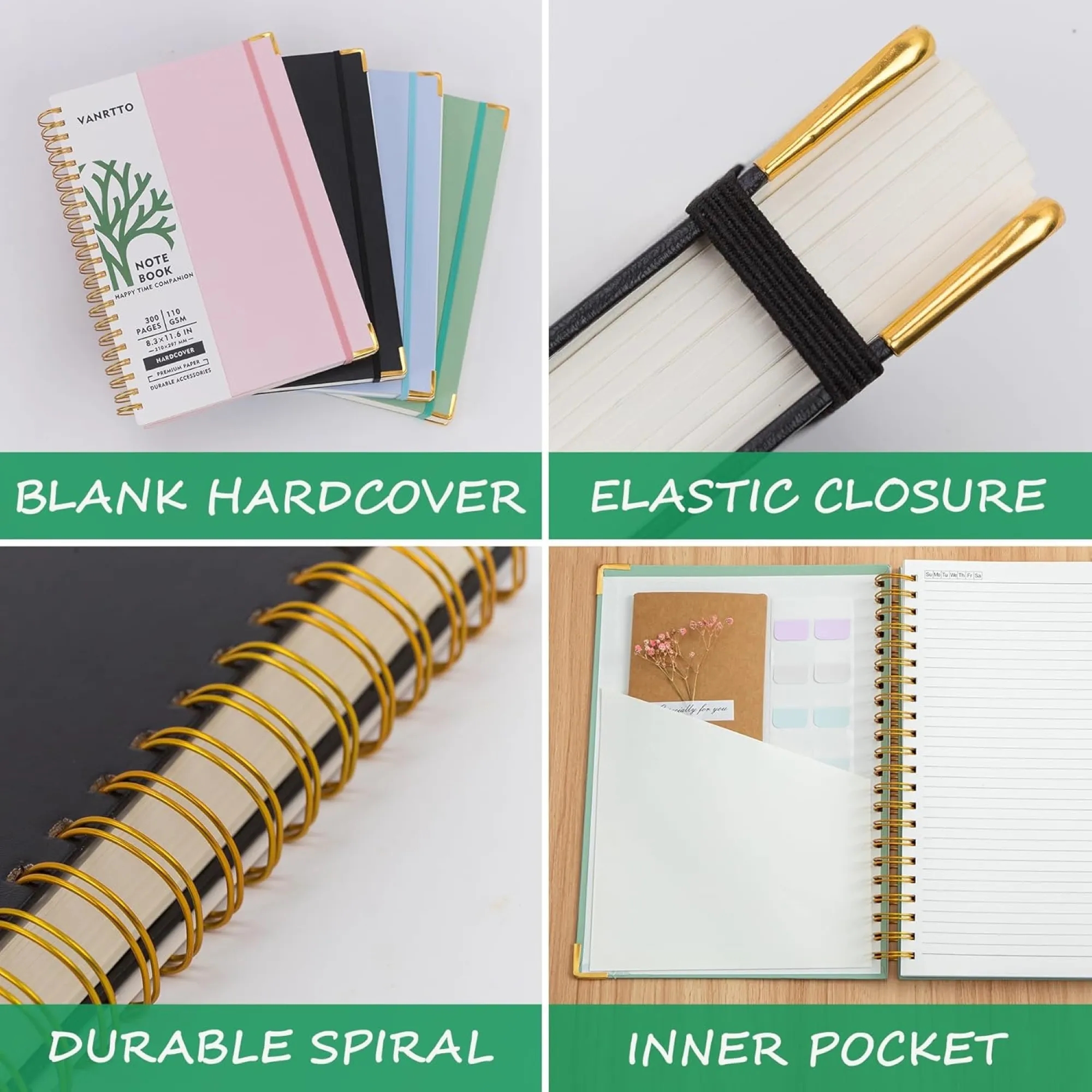 A4 Thickened Coil Notebook 3