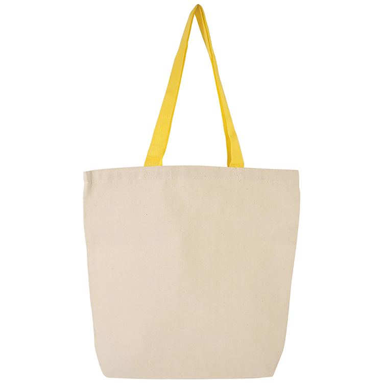 Clearwater Color Handle Cotton Tote, custom tote bag with logo imprint 15