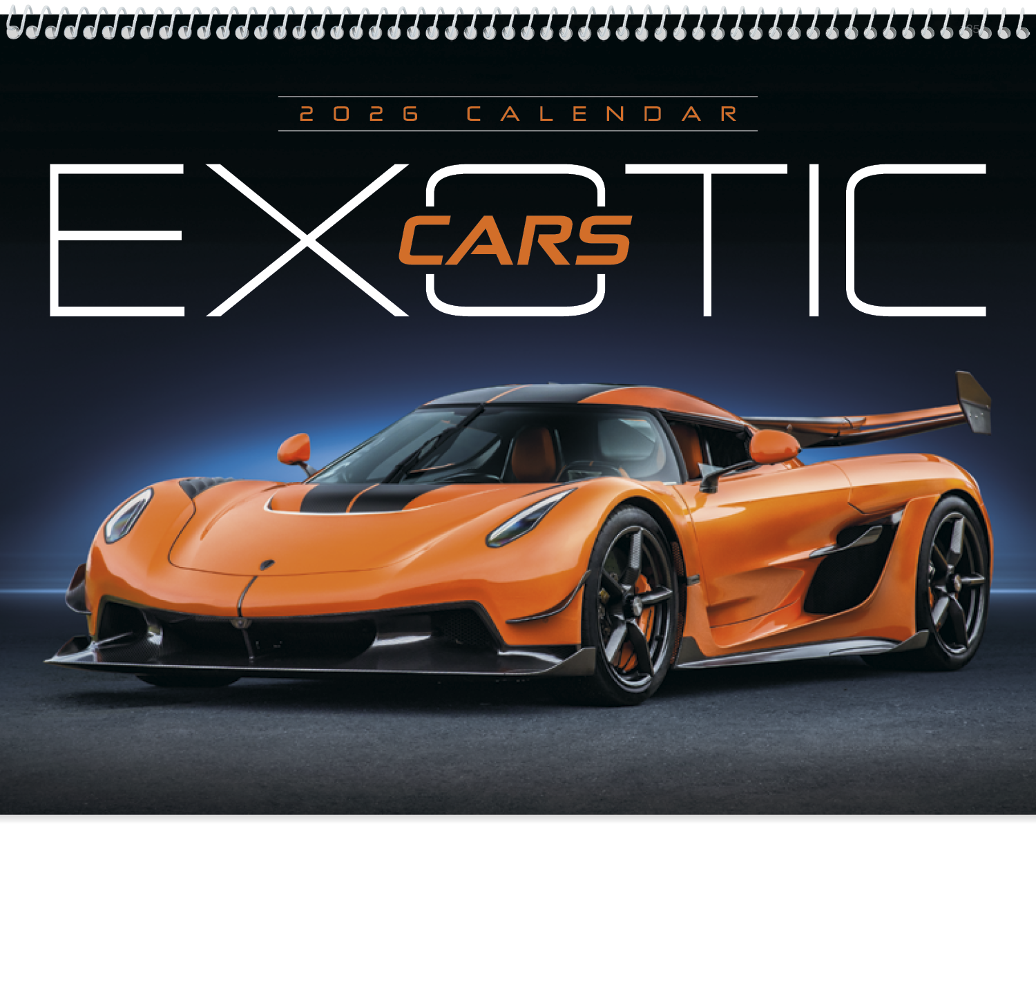 Triumph® Calendars Exotic Cars Calendar 2