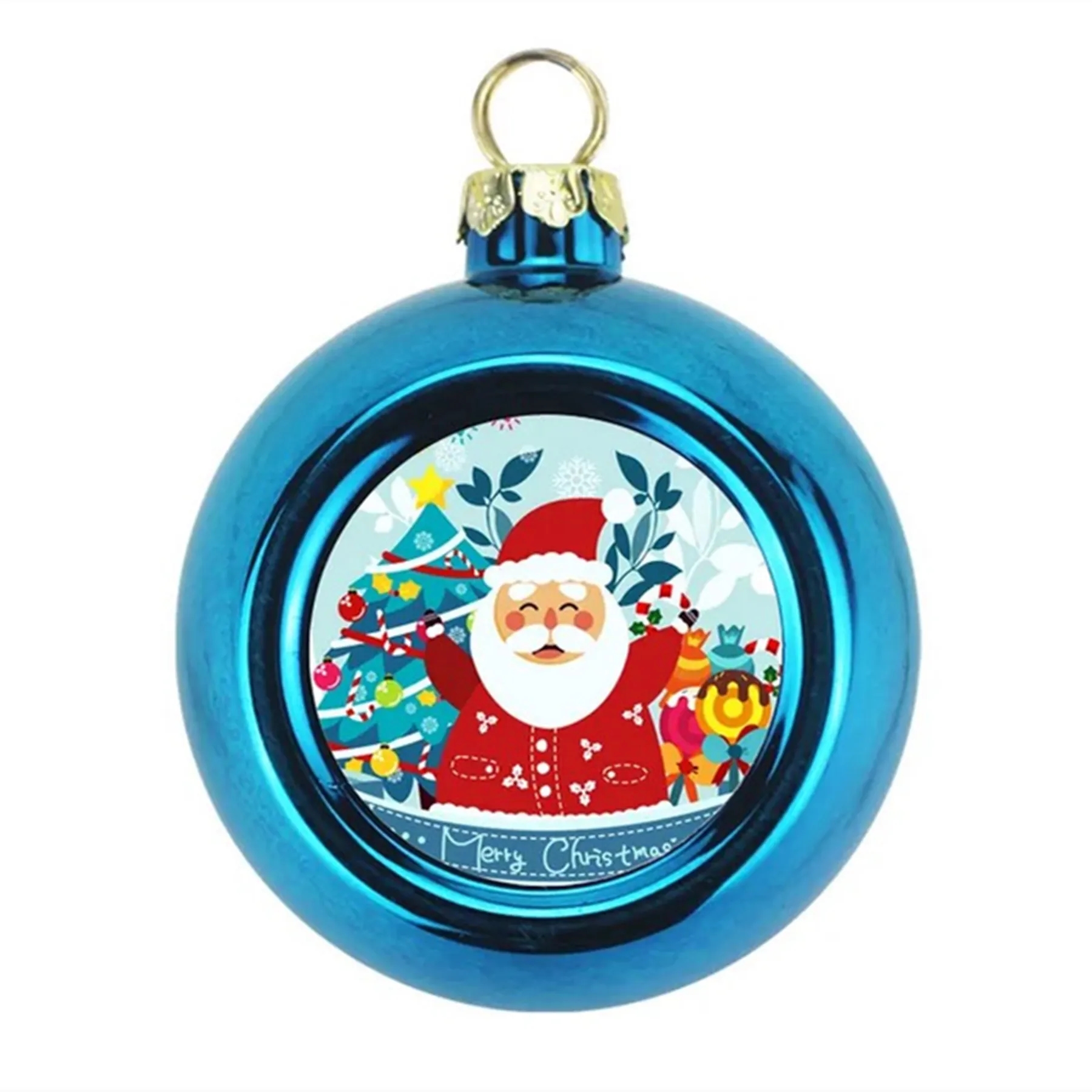 Plastic Christmas Tree Ornament Hanging Ball MOQ50 3