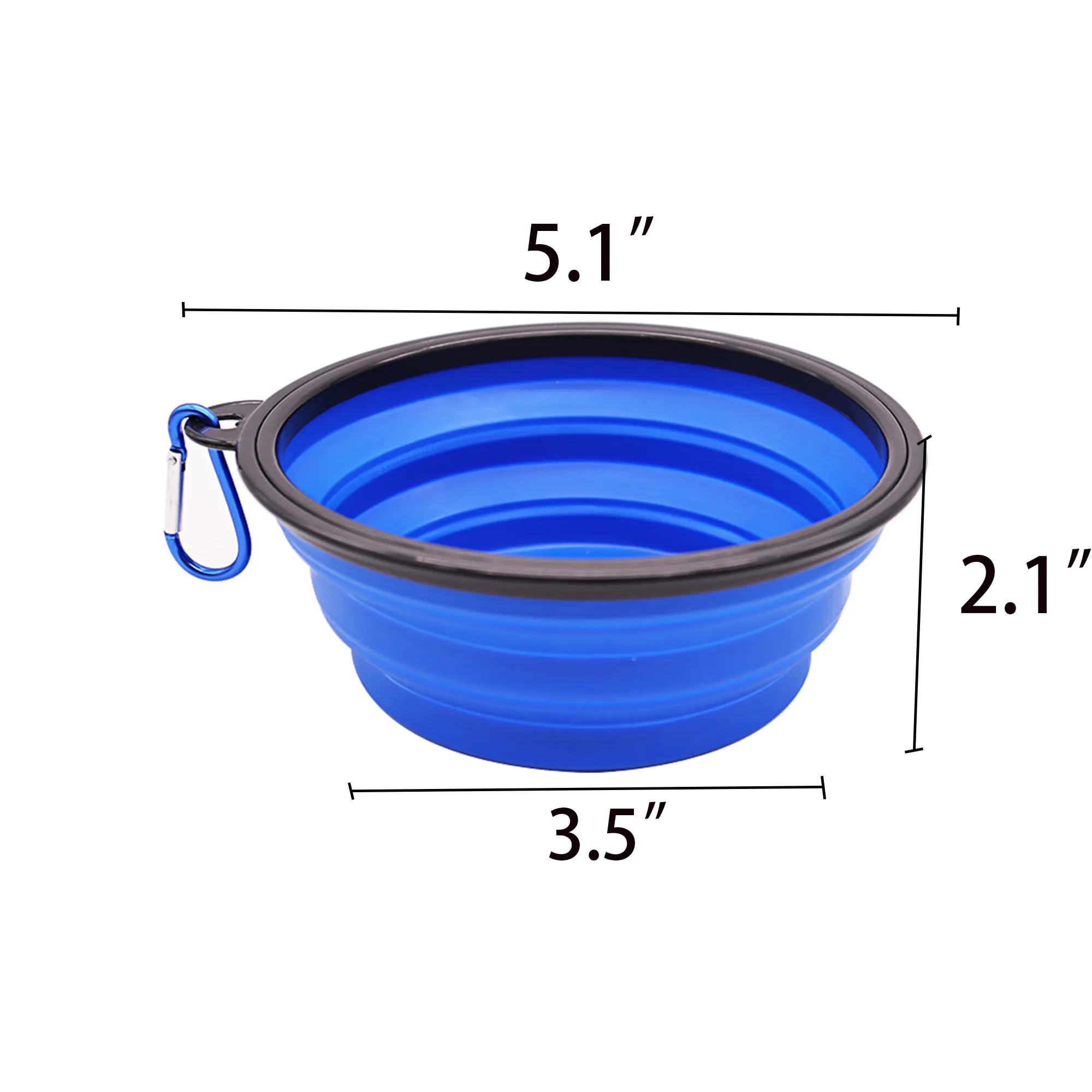 12OZ Outdoor Pet Folding Anti-Upset Bowl 2