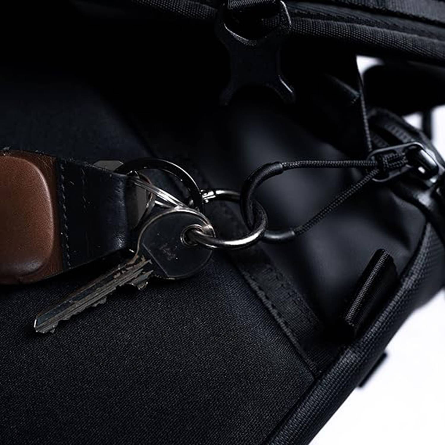 Key Ring Clips Round Carabiner Quick Release Keychain 5