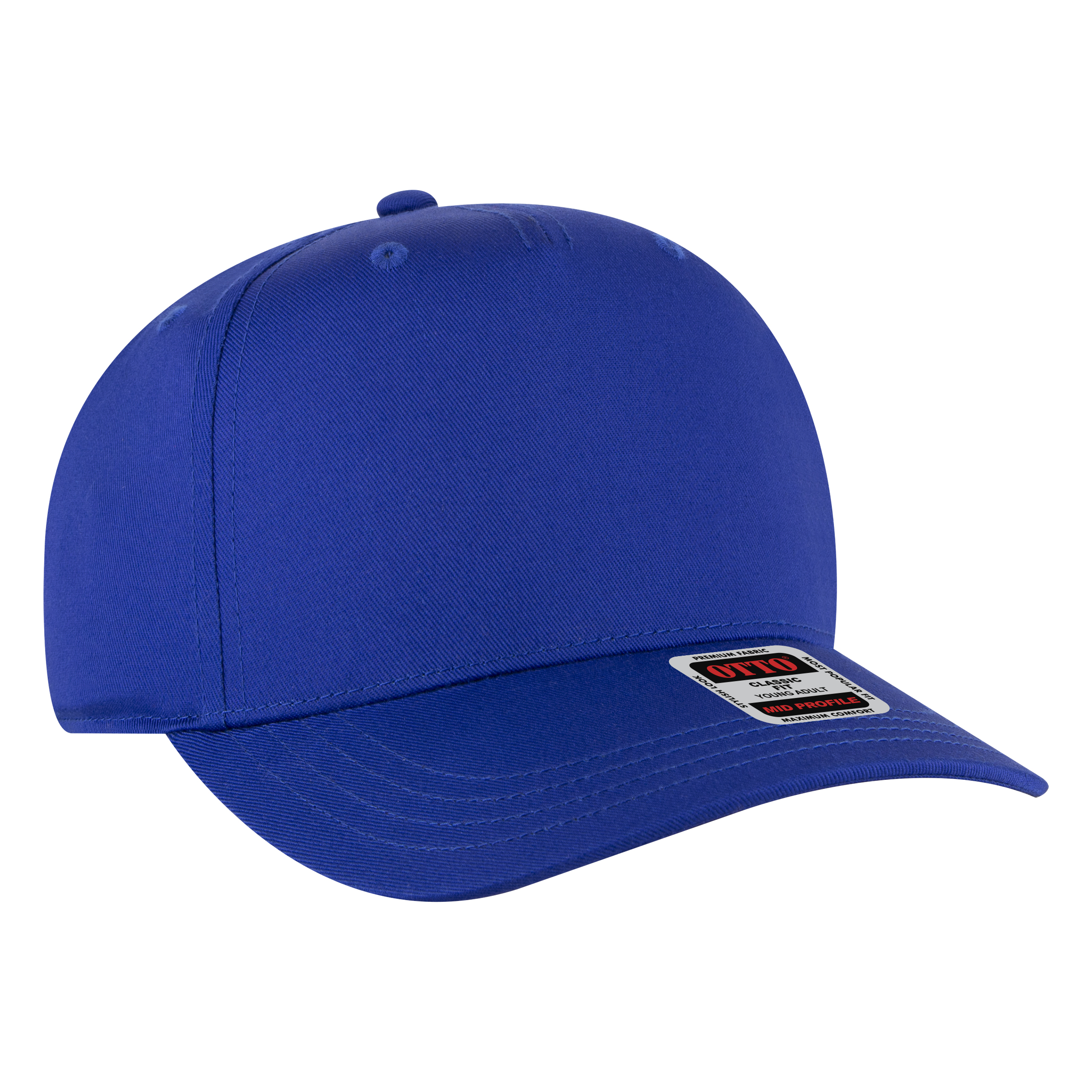 OTTO CAP® 5 Panel Mid Profile Baseball Cap 23