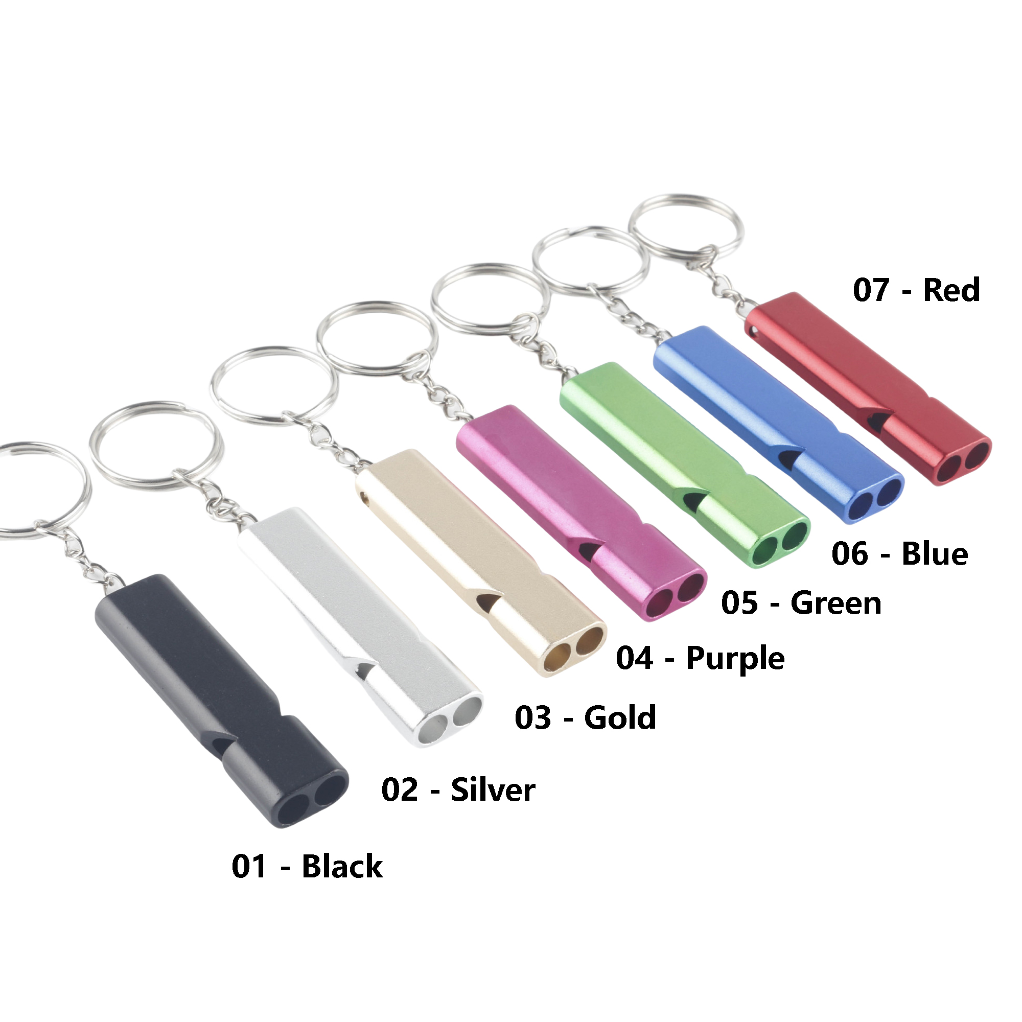 High-Frequency Survival Whistle with Dual-Tone Alarm - Compact Emergency Signal Tool for Outdoor/Hi 2