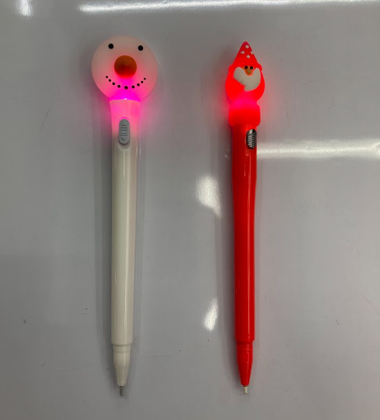 HolidayGlow LED Character Pen 8