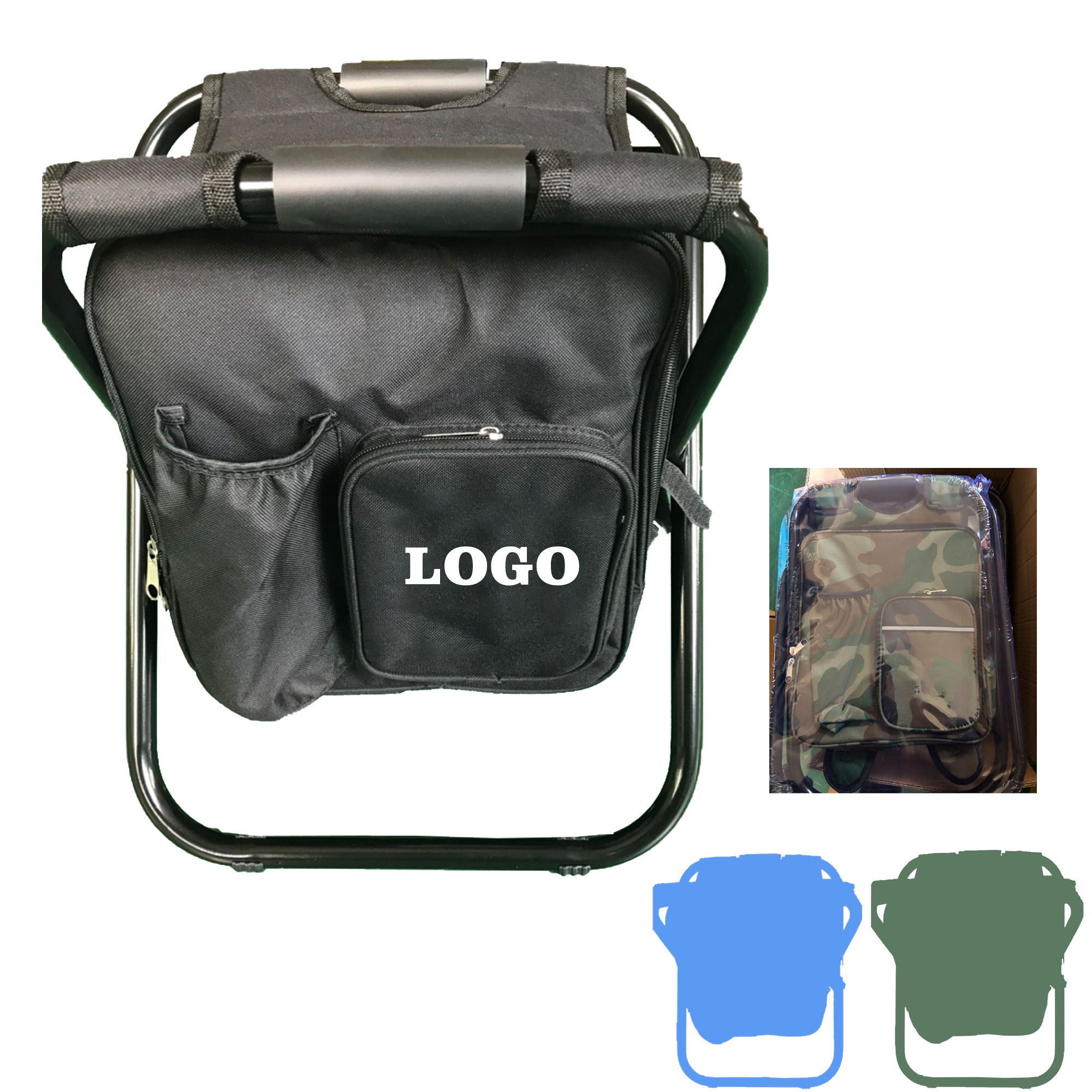 Outdoors Cooler Backpack Chair MOQ 10PCS 2