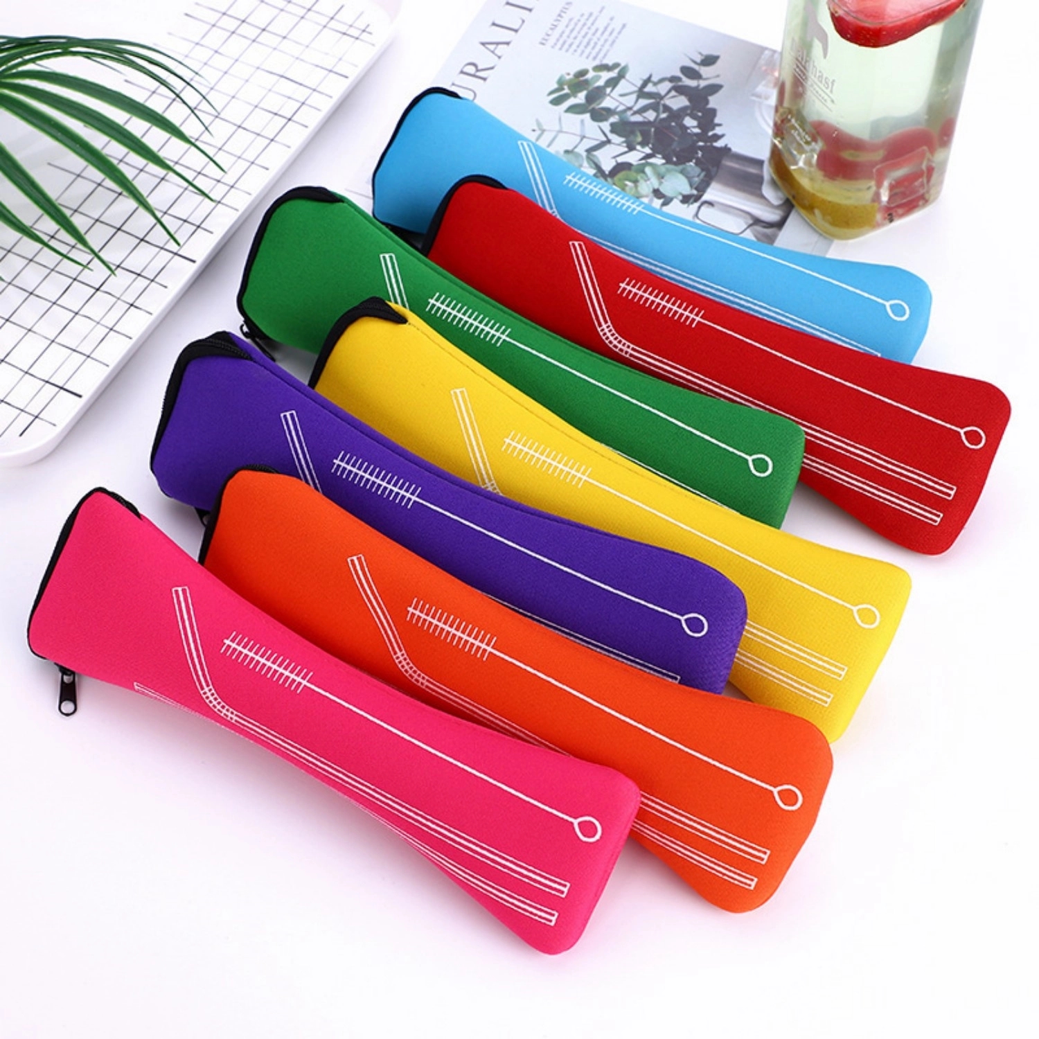 Metal Straws with Silicone Tips 3