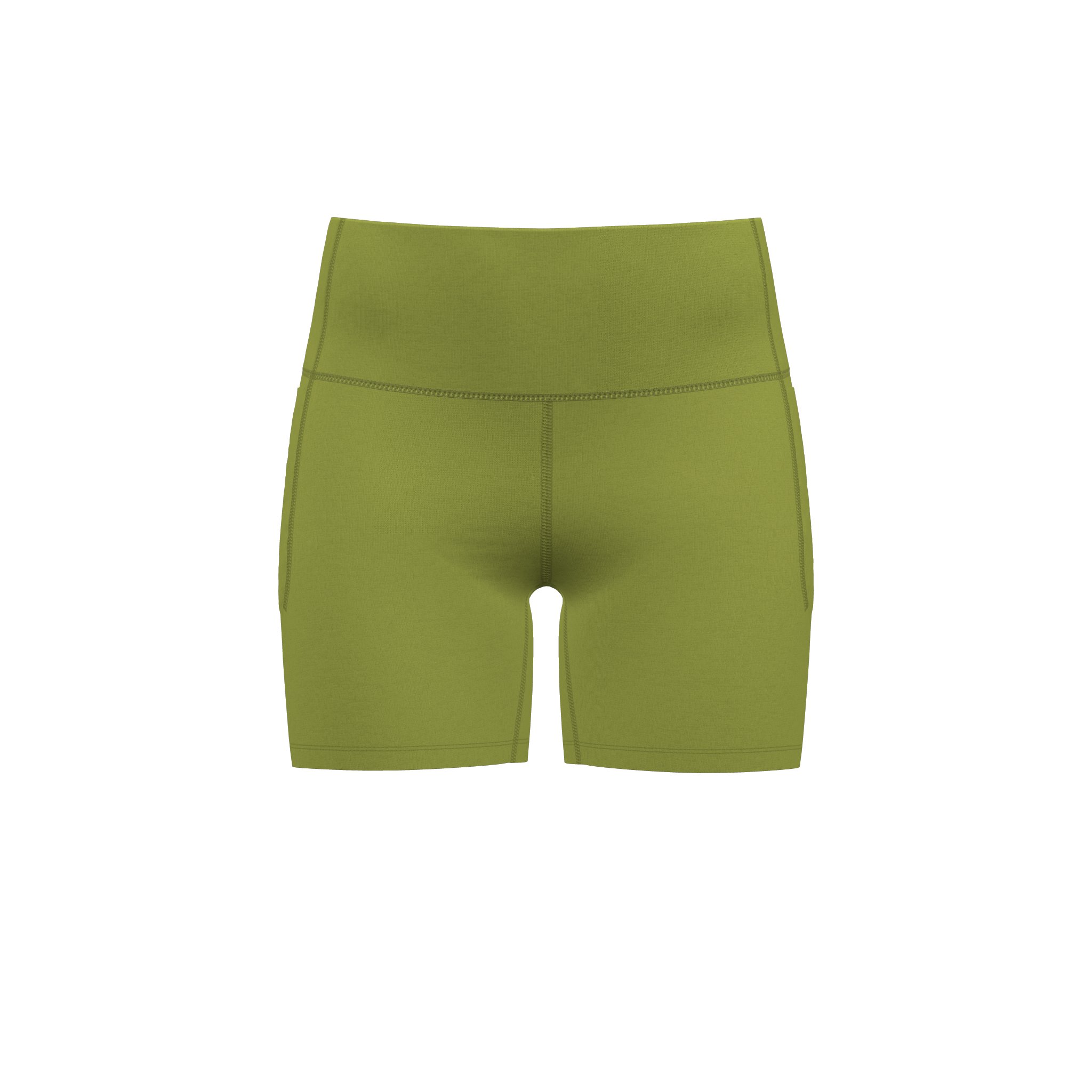 Women's UA Meridian Middy Shorts  4