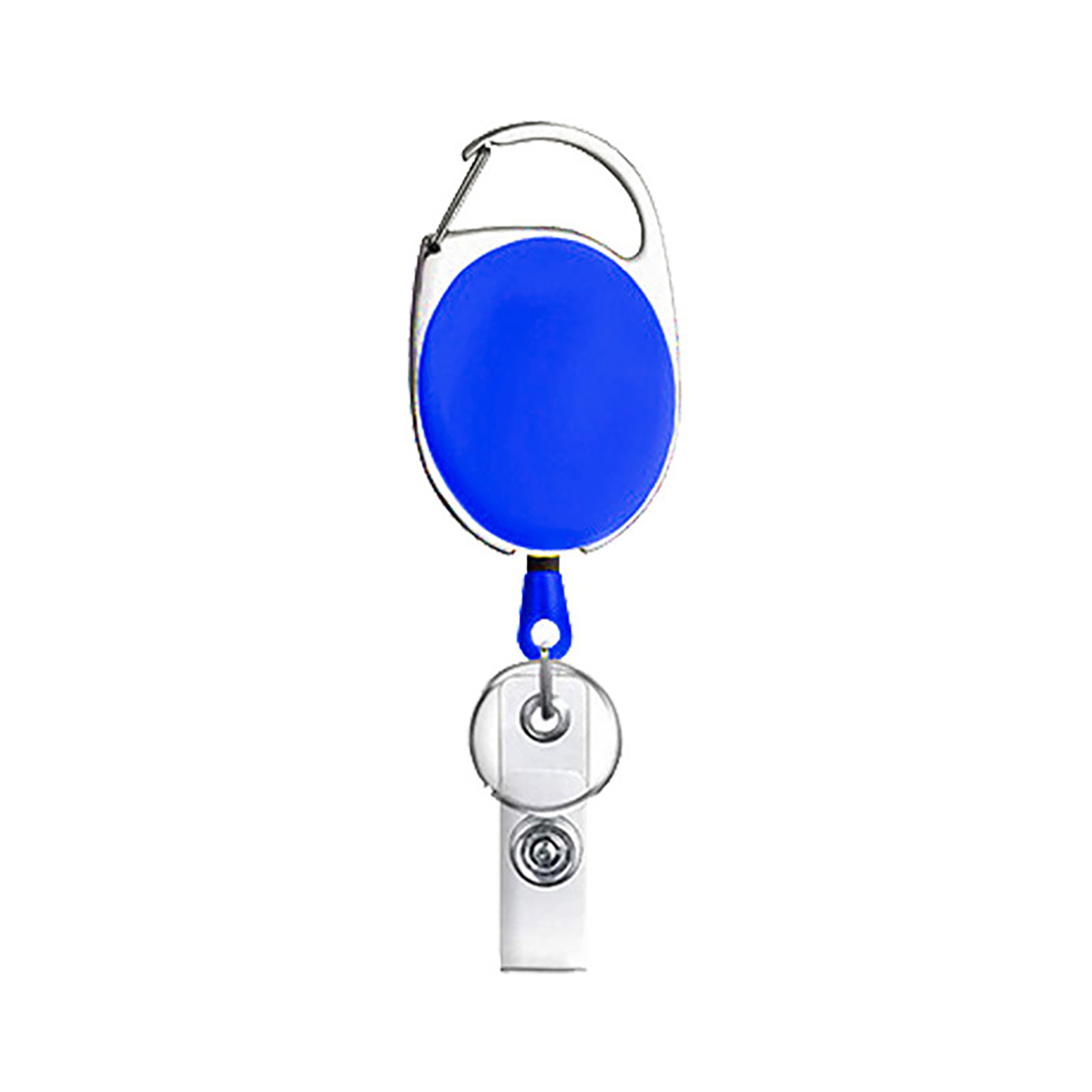 Retractable Badge Reel with Keychain 3