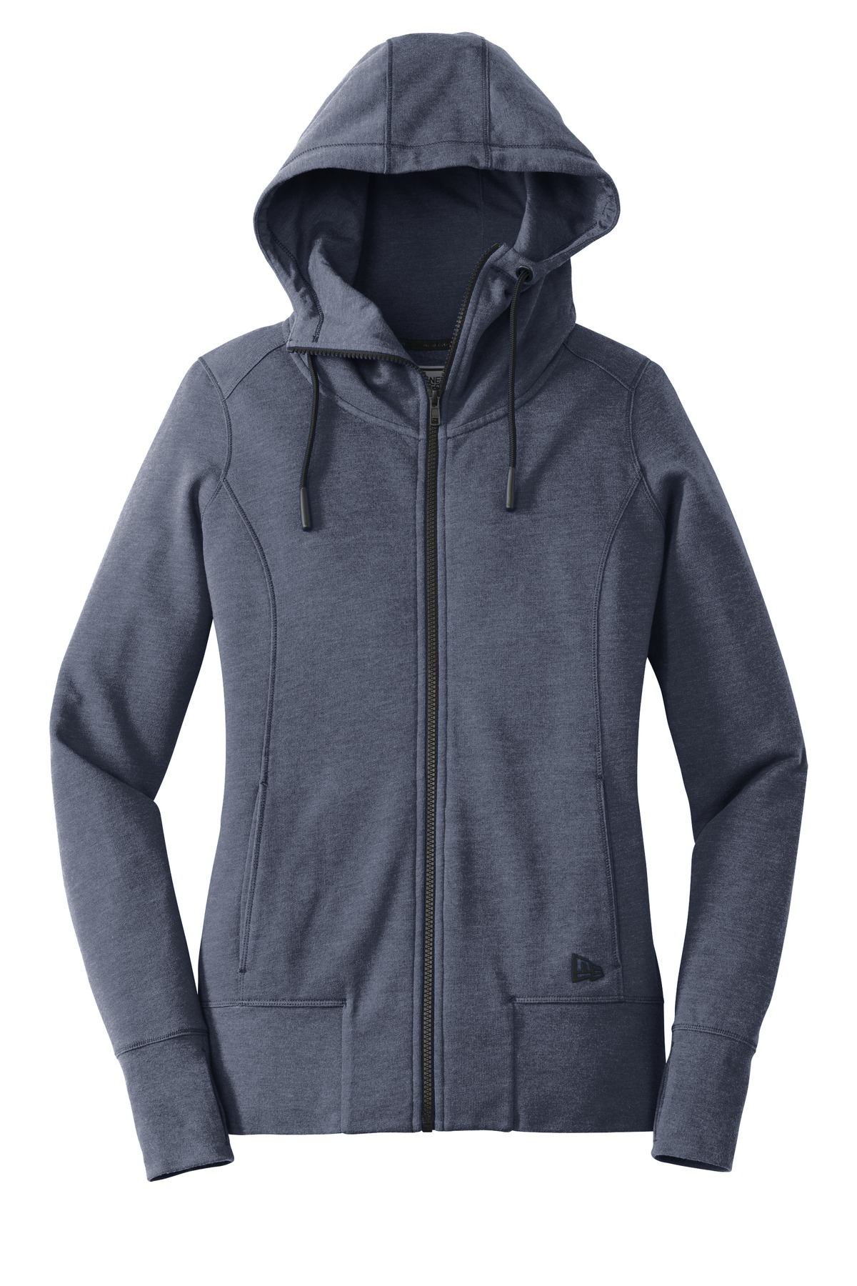 New Era Women's Tri-Blend Fleece Full-Zip Hoodie. LNEA511 15
