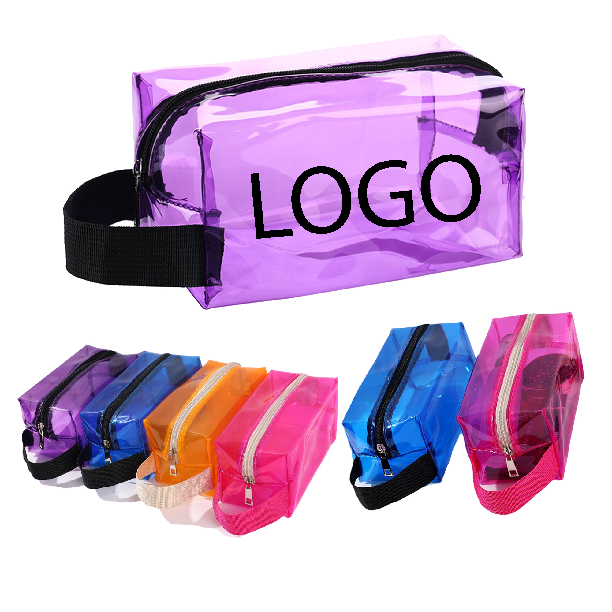 Clear Travel Cosmetic Pouch 2