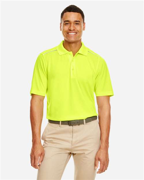Men's Radiant Performance Piqué Polo with Reflective Piping - 88181R 33