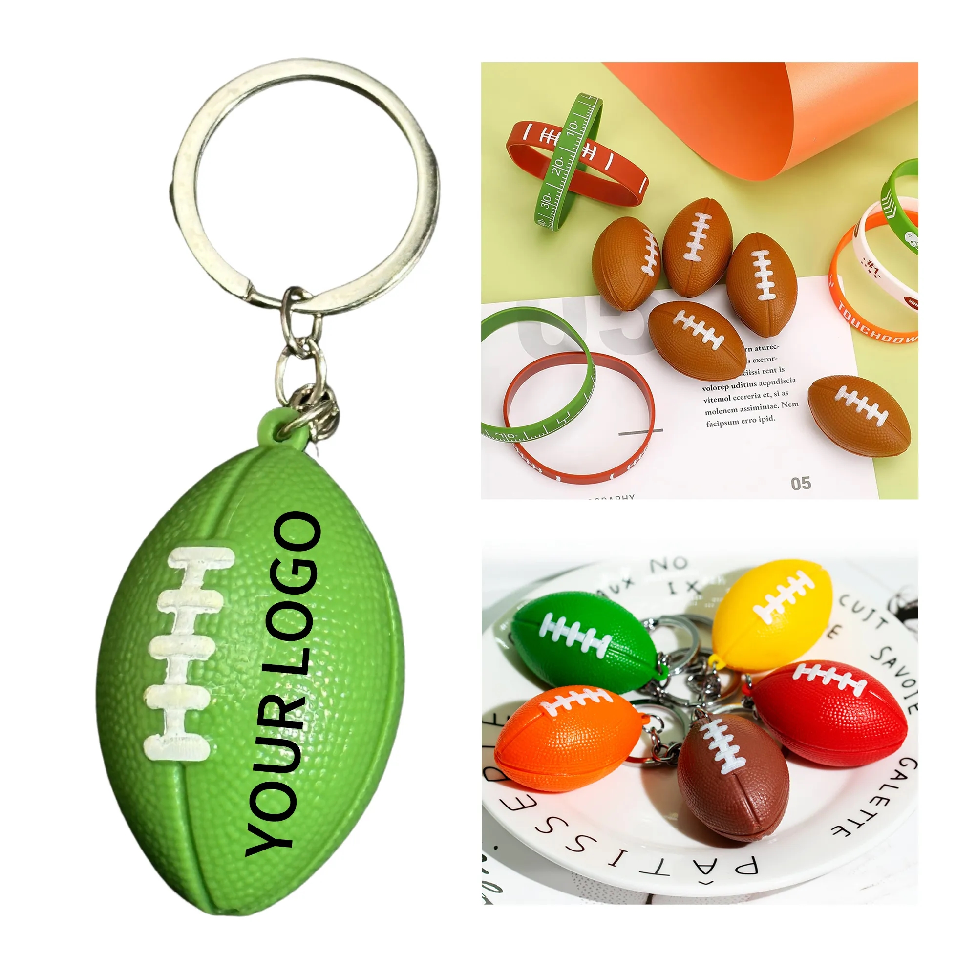 1.4x2.1 Inch Stress Ball Olive Shape Practical Daily Tool 1