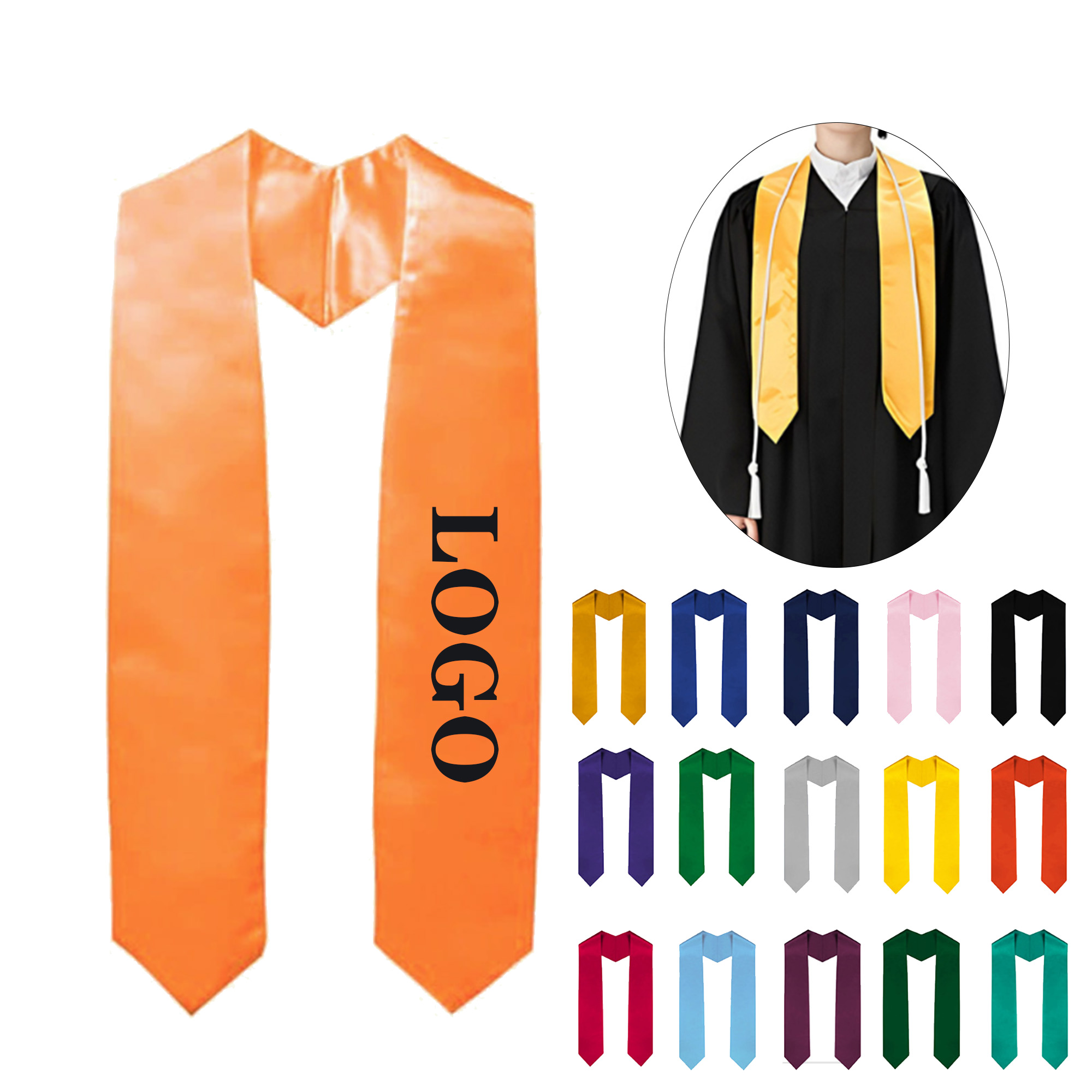 Custom Graduation Stole 2