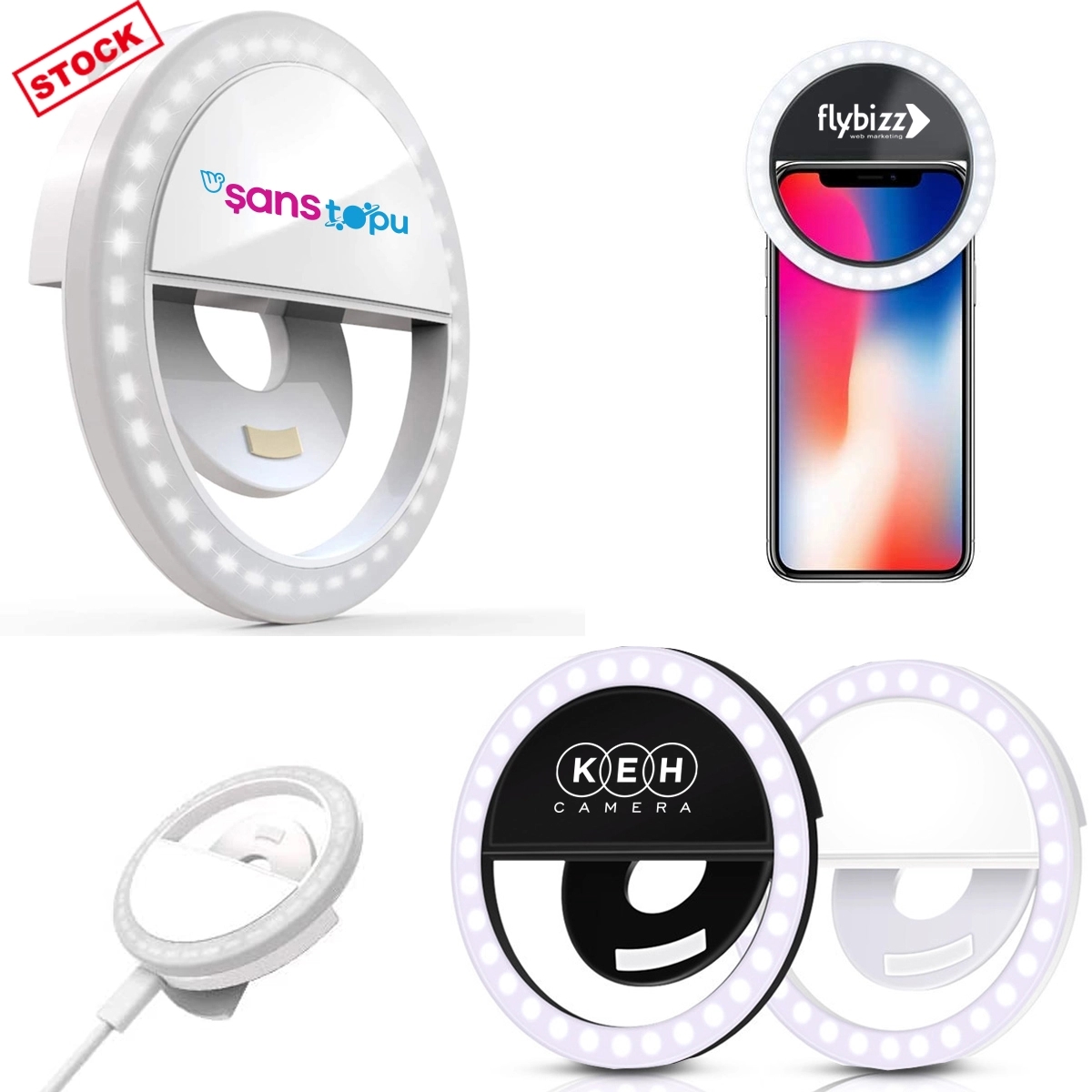 In Stock Online Meeting Adjustable Ring Light 2