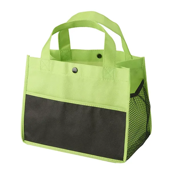 Mini Snap Non-Woven Lunch Totes 7