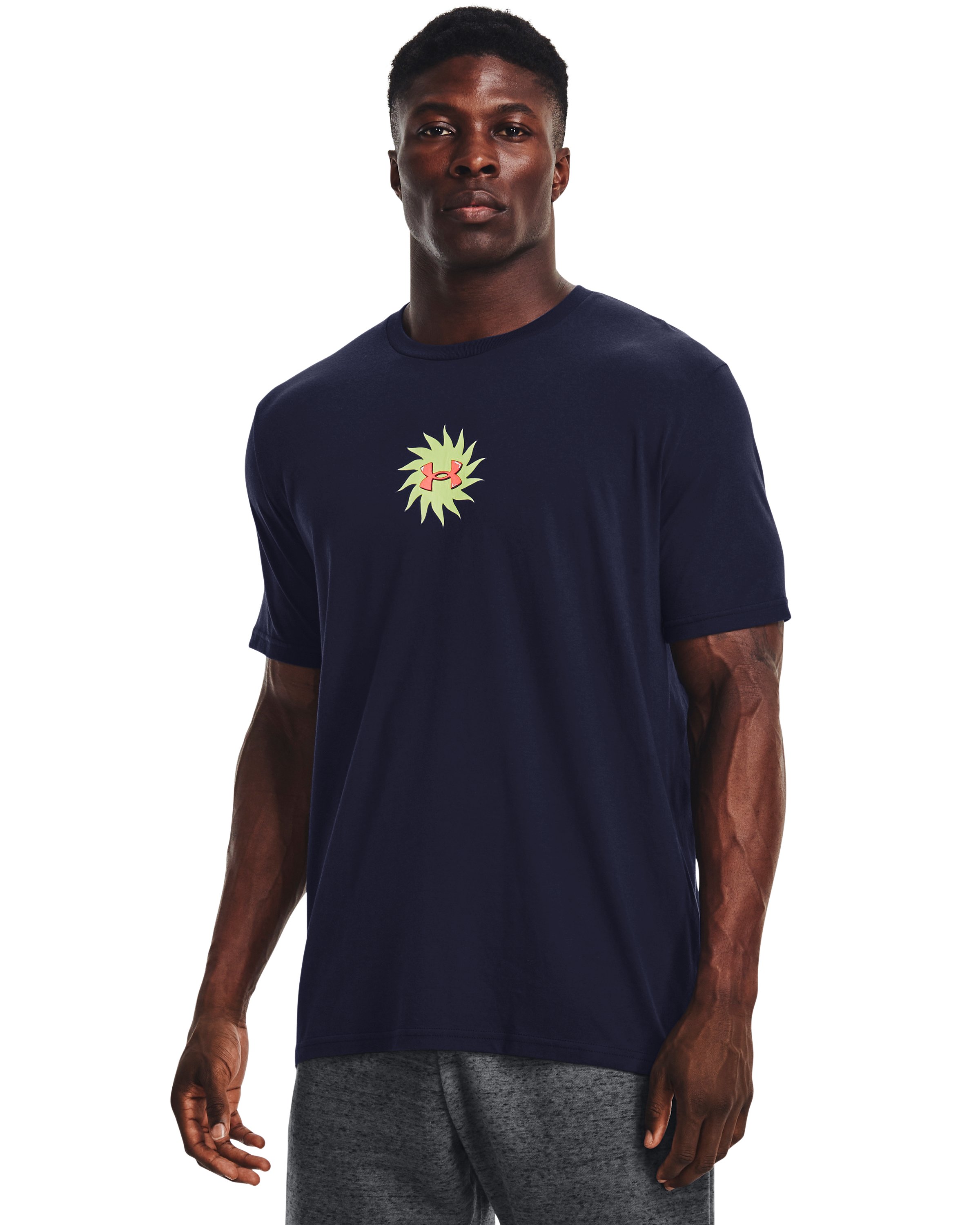 Men's UA Shine Logo Short Sleeve  5