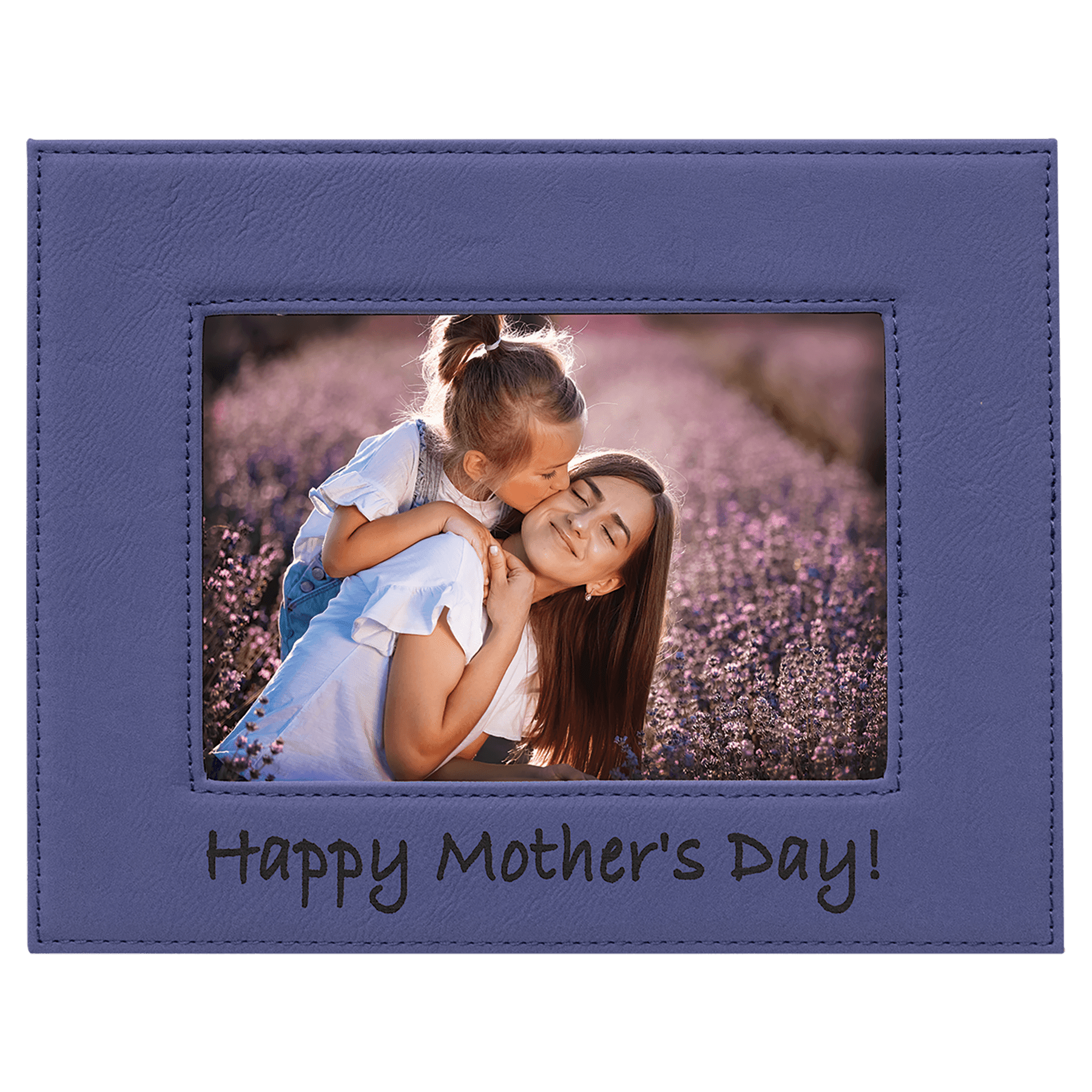 5" x 7" Purple Leatherette Photo Frame 2