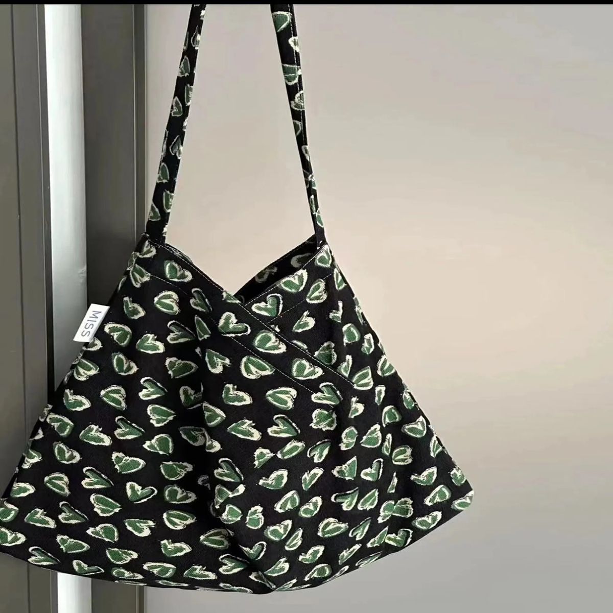 Durable Leopard Print Tote Cotton Blend 21